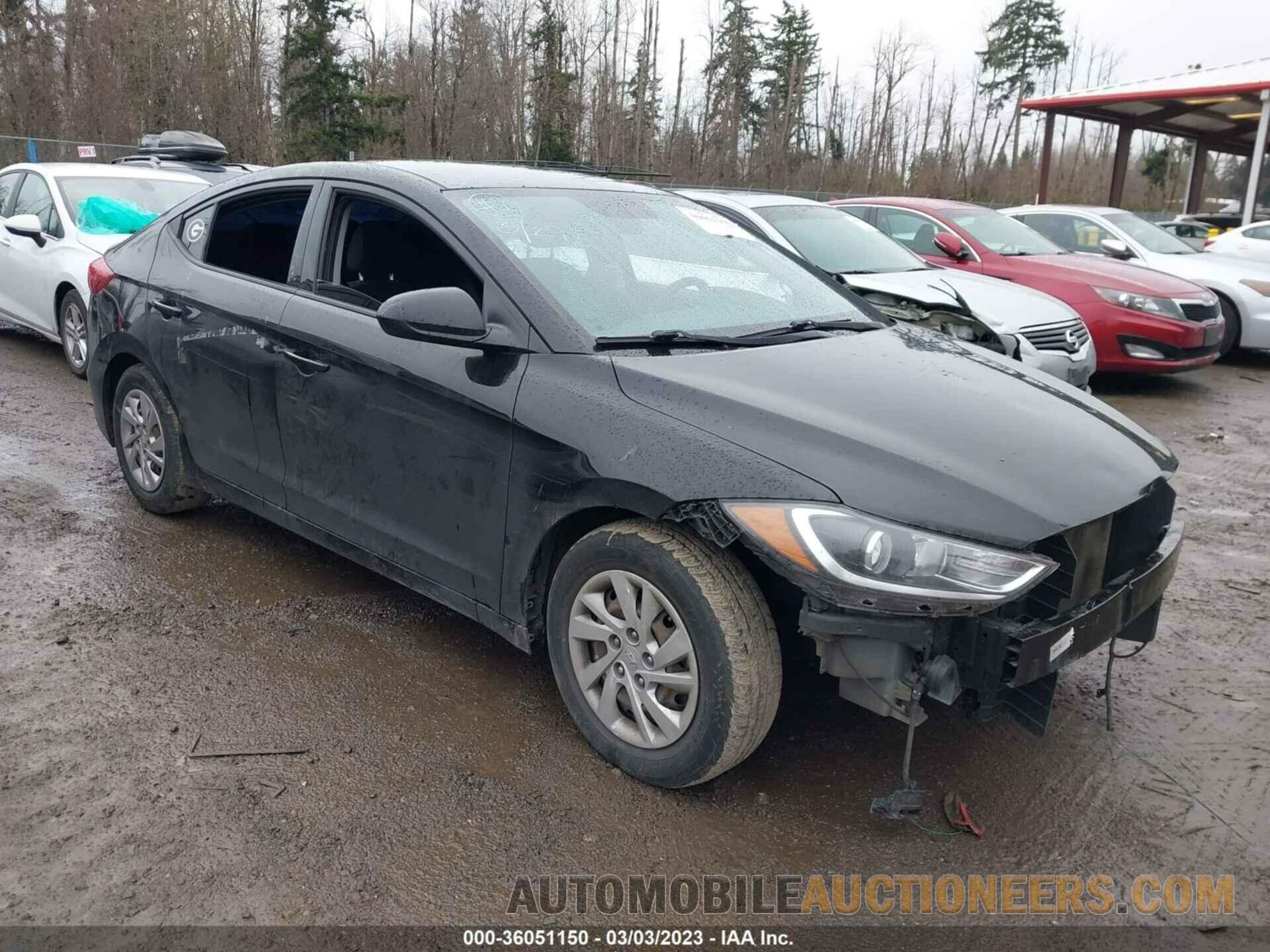 5NPD74LF3JH383618 HYUNDAI ELANTRA 2018