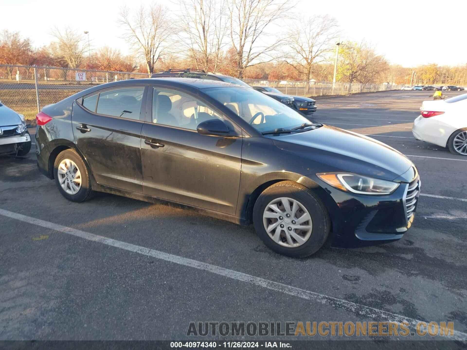 5NPD74LF3JH399138 HYUNDAI ELANTRA 2018