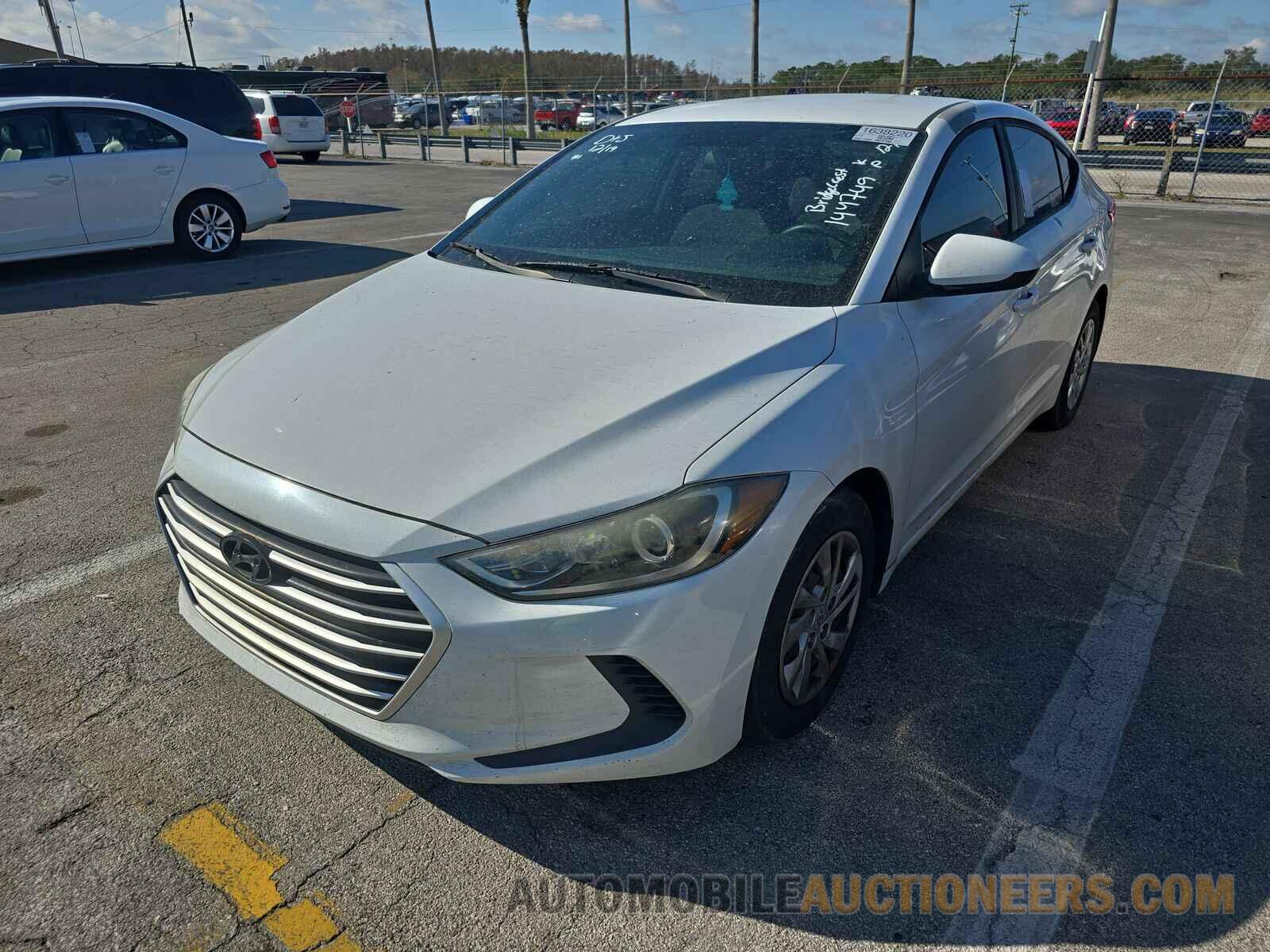 5NPD74LF4HH144749 Hyundai Elantra SE 2017