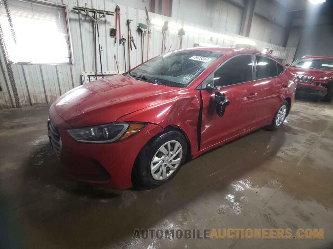 5NPD74LF4HH209650 HYUNDAI ELANTRA 2017