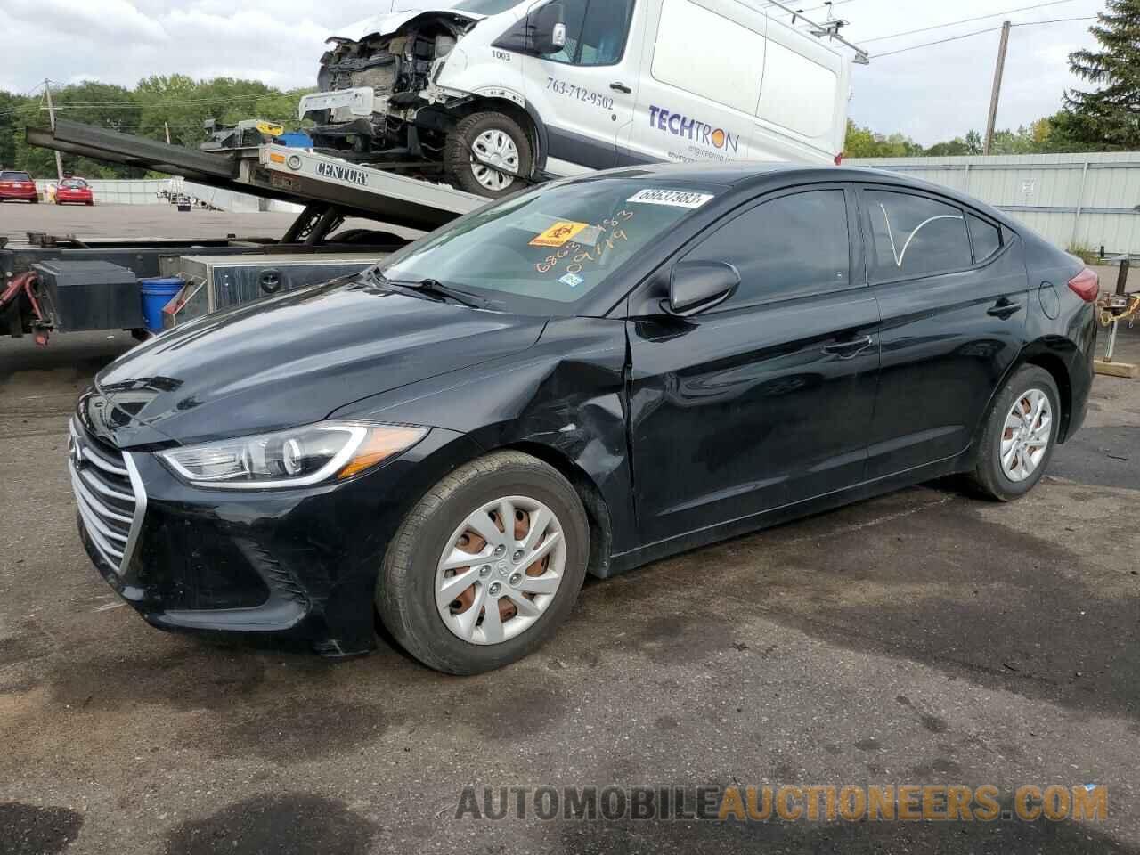 5NPD74LF4JH221495 HYUNDAI ELANTRA 2018