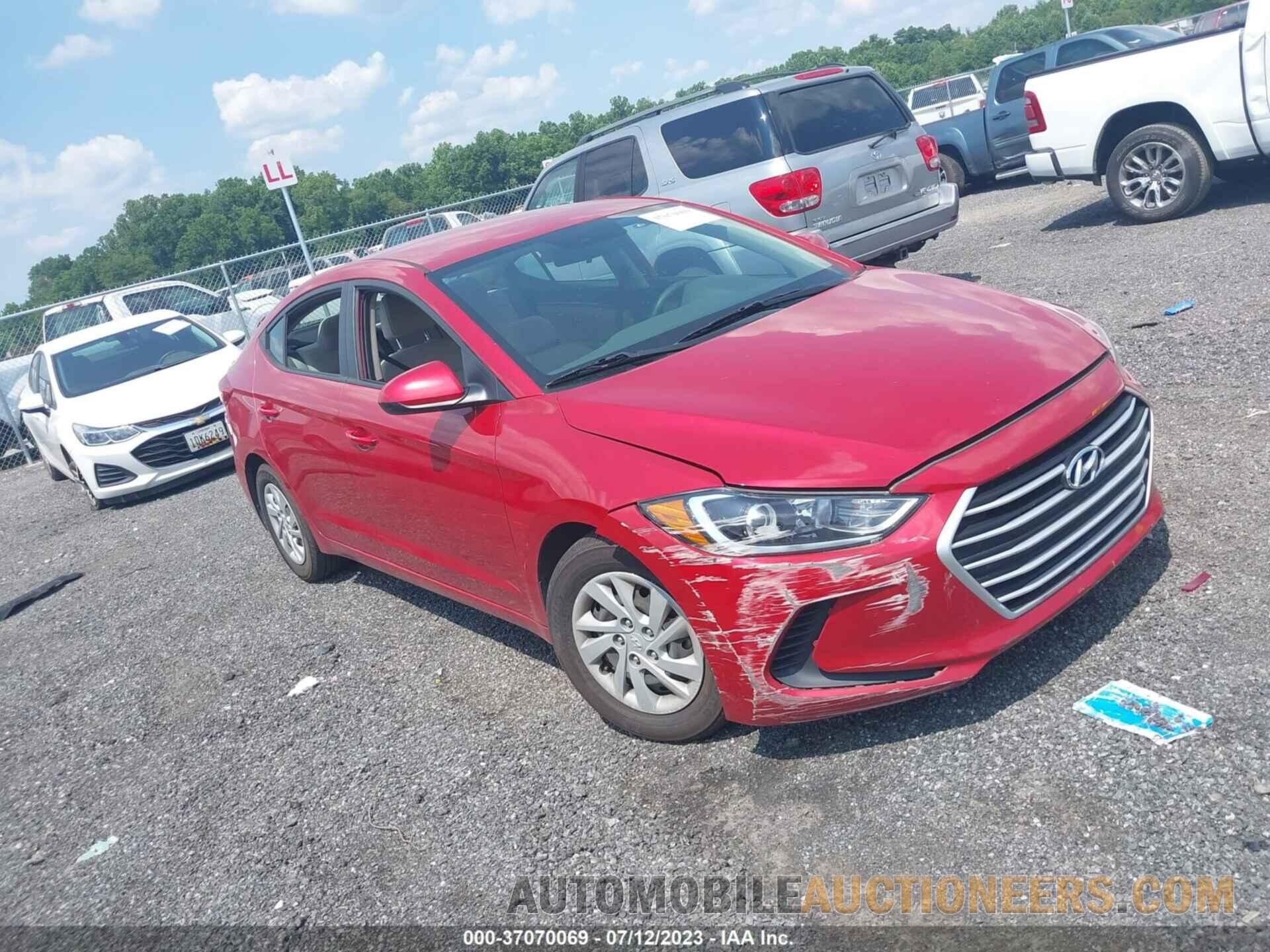 5NPD74LF4JH237860 HYUNDAI ELANTRA 2018