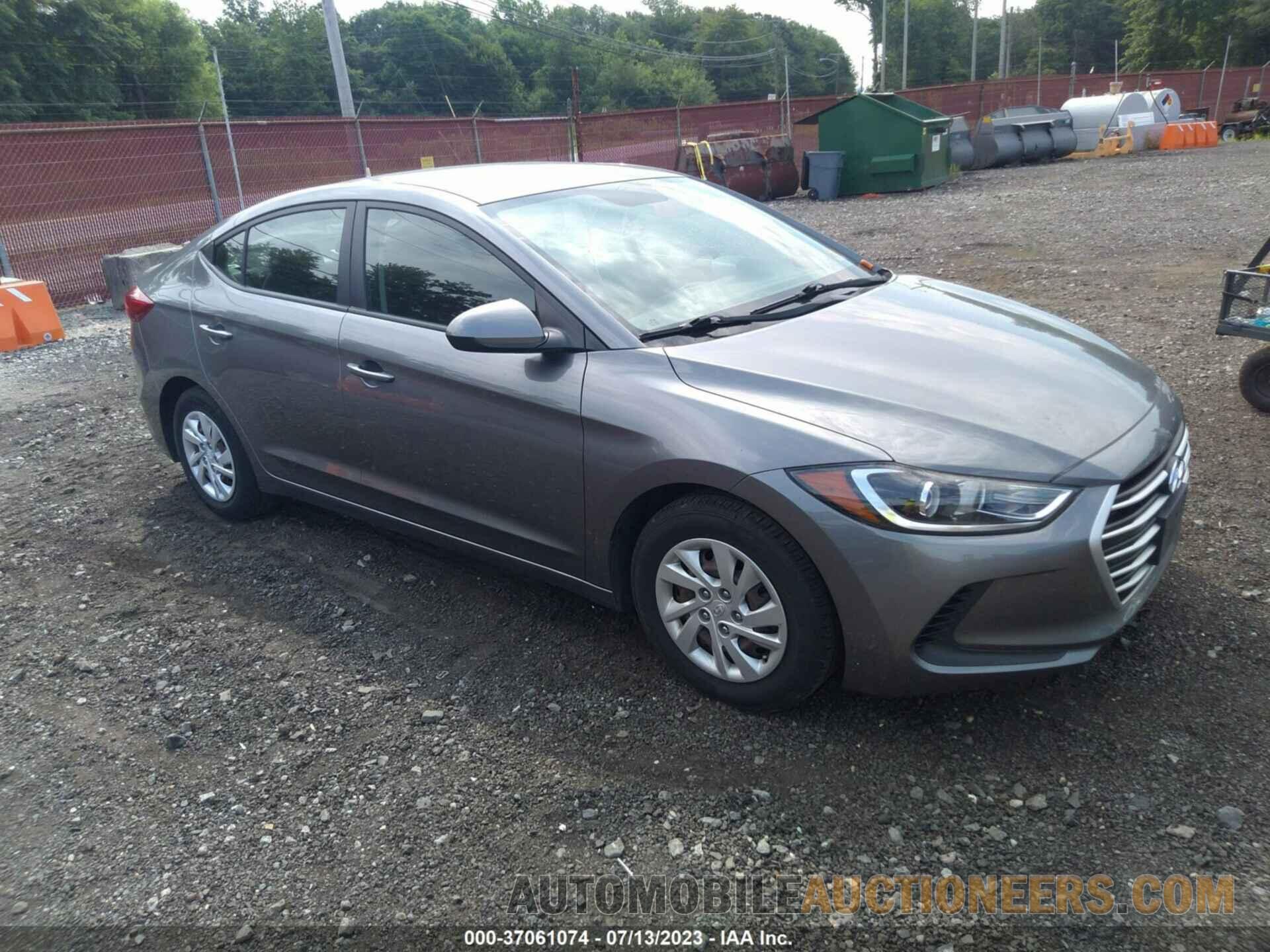 5NPD74LF4JH284113 HYUNDAI ELANTRA 2018