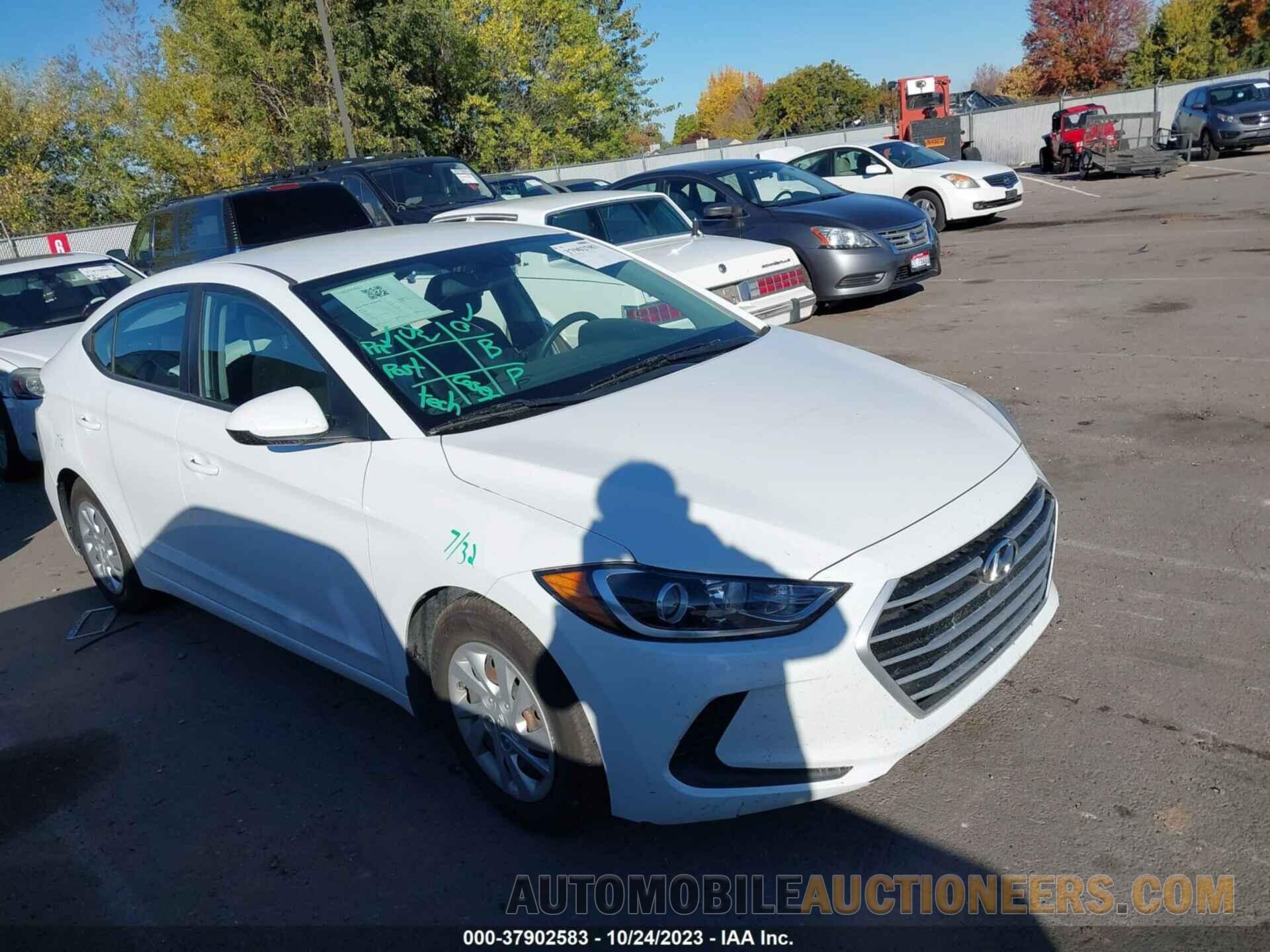 5NPD74LF4JH317031 HYUNDAI ELANTRA 2018