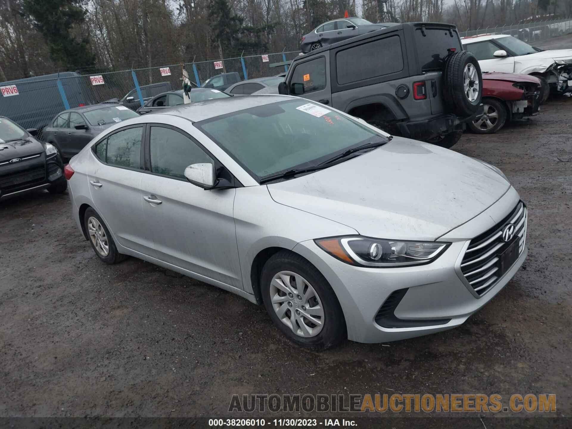 5NPD74LF4JH319667 HYUNDAI ELANTRA 2018