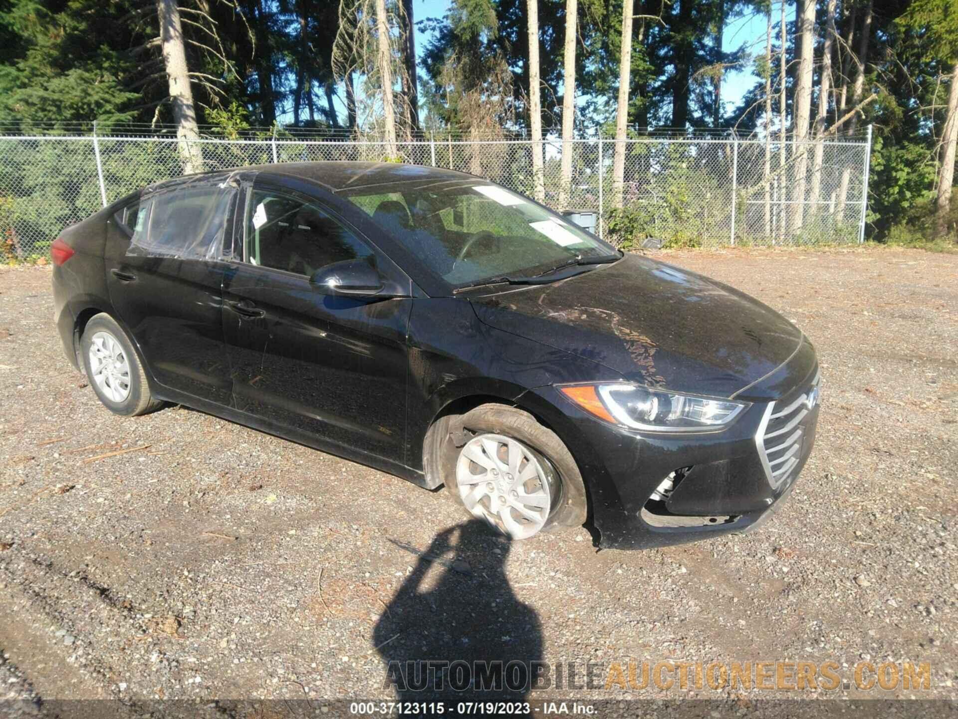 5NPD74LF4JH349395 HYUNDAI ELANTRA 2018