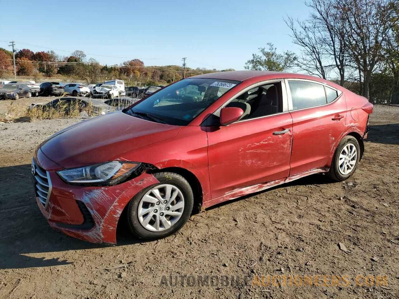 5NPD74LF4JH350370 HYUNDAI ELANTRA 2018