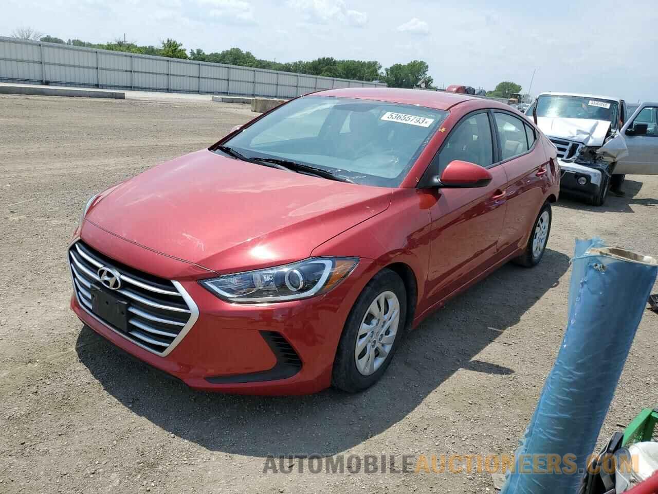 5NPD74LF4JH357383 HYUNDAI ELANTRA 2018