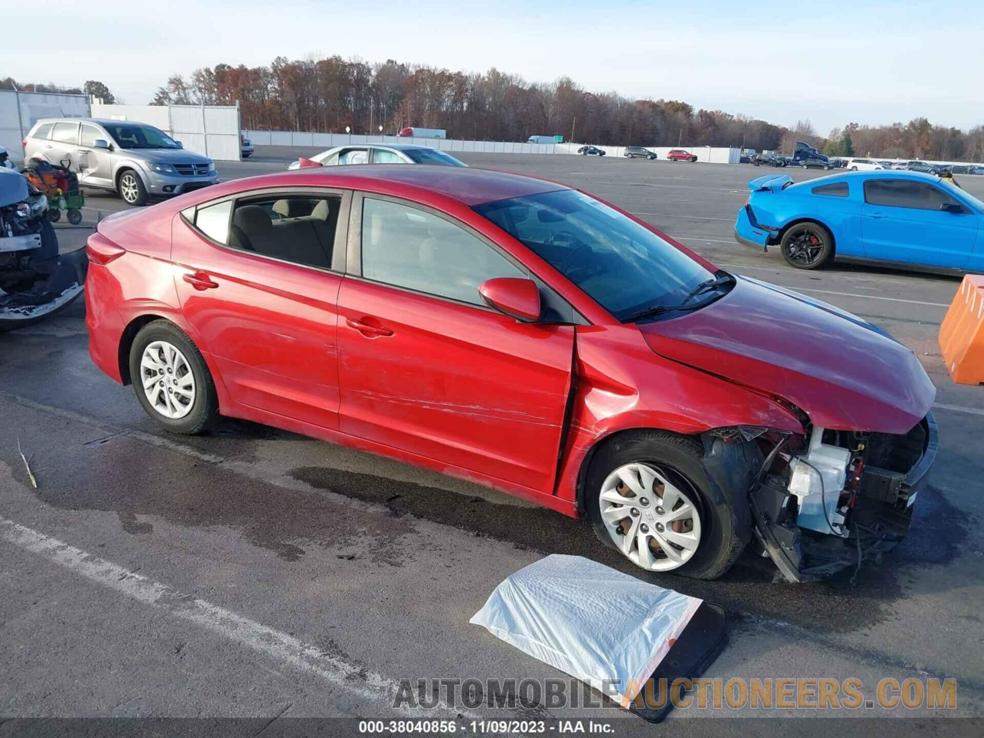 5NPD74LF4JH360011 HYUNDAI ELANTRA 2018