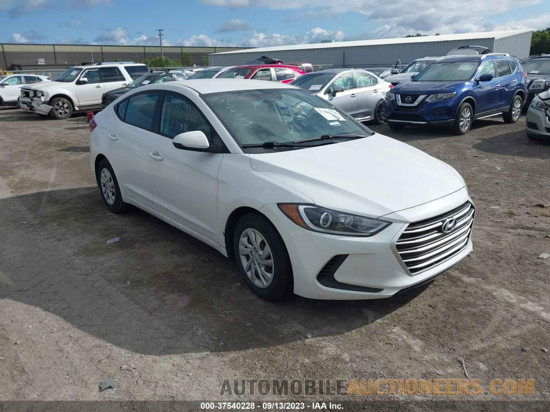 5NPD74LF4JH396457 HYUNDAI ELANTRA 2018