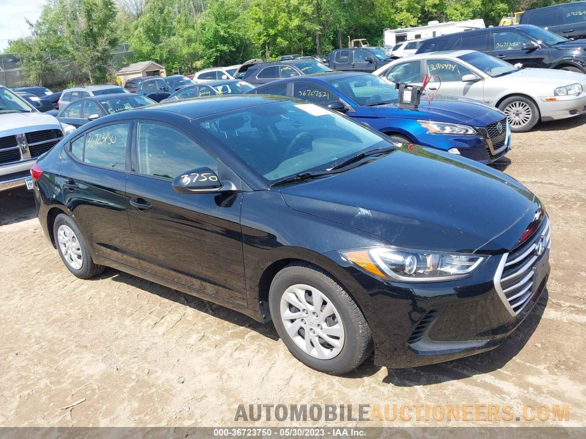 5NPD74LF4JH399987 HYUNDAI ELANTRA 2018