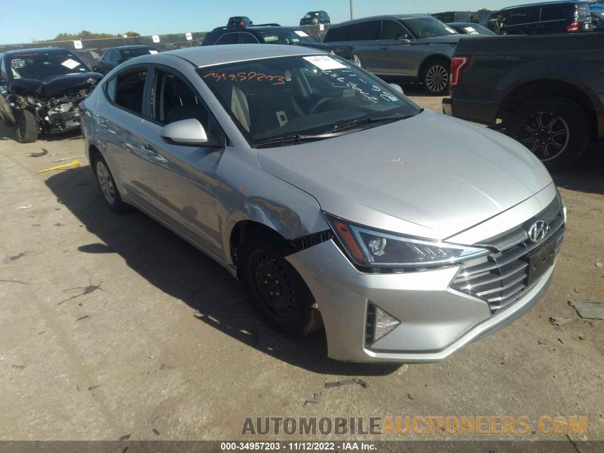 5NPD74LF4KH490713 HYUNDAI ELANTRA 2019