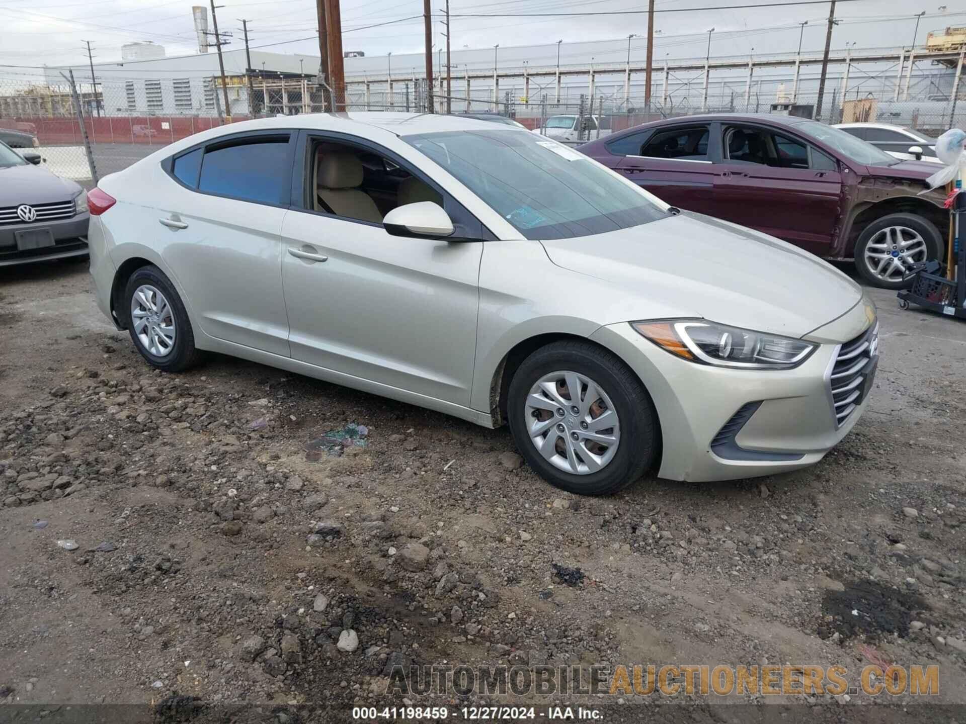 5NPD74LF5HH146168 HYUNDAI ELANTRA 2017