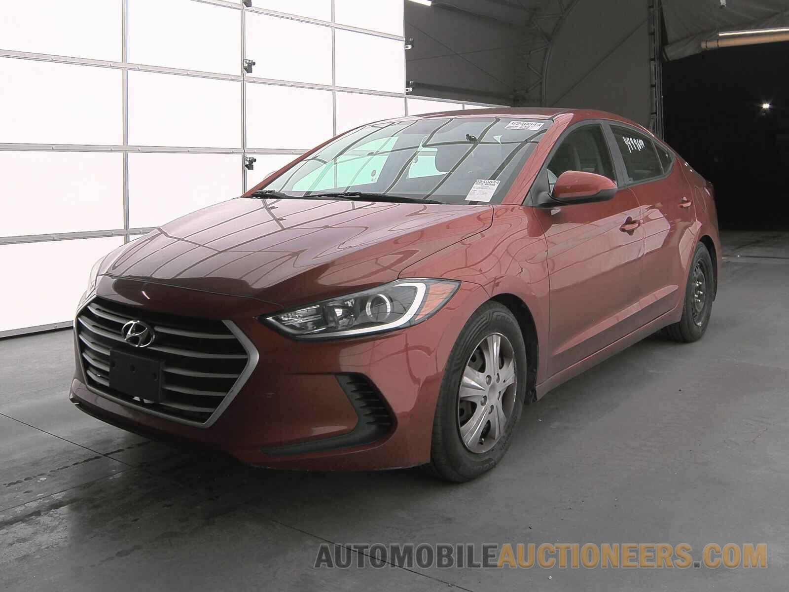 5NPD74LF5HH177114 Hyundai Elantra SE 2017