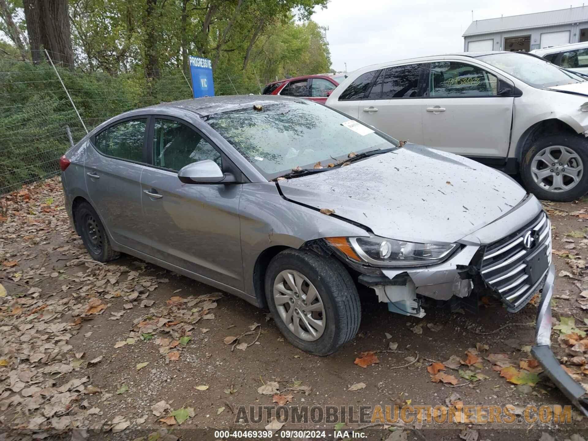 5NPD74LF5HH208247 HYUNDAI ELANTRA 2017