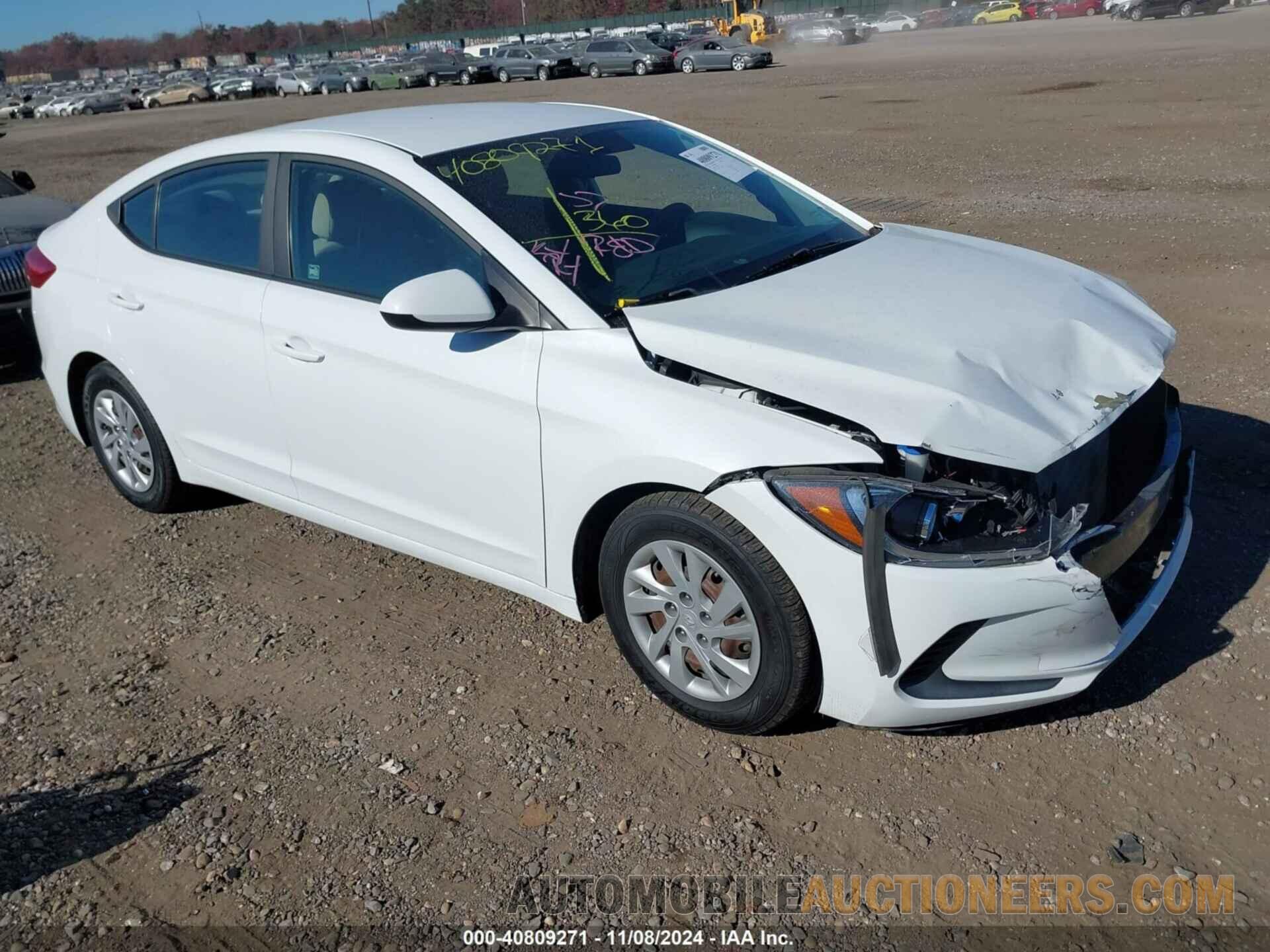 5NPD74LF5JH256904 HYUNDAI ELANTRA 2018