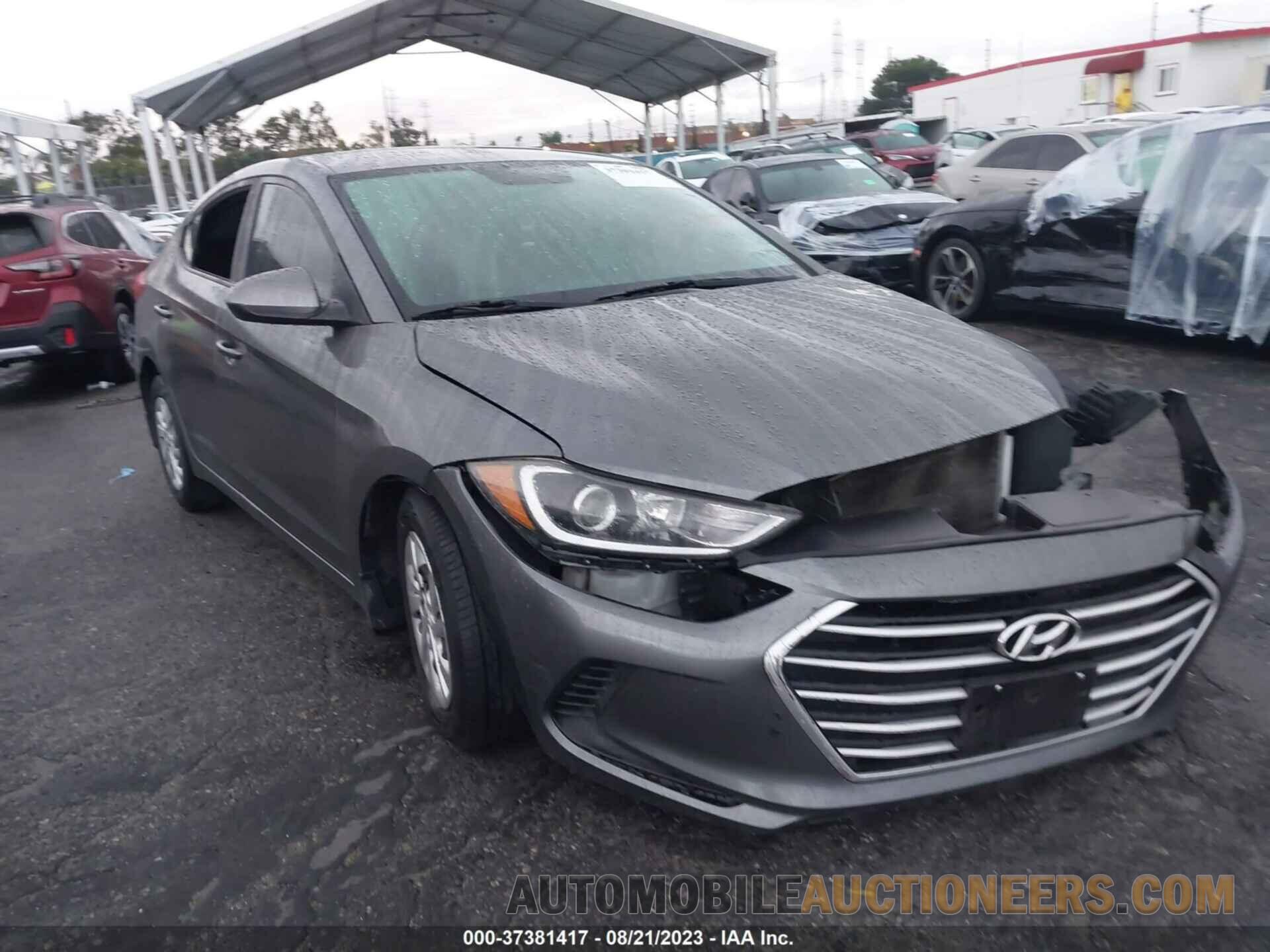 5NPD74LF5JH300321 HYUNDAI ELANTRA 2018