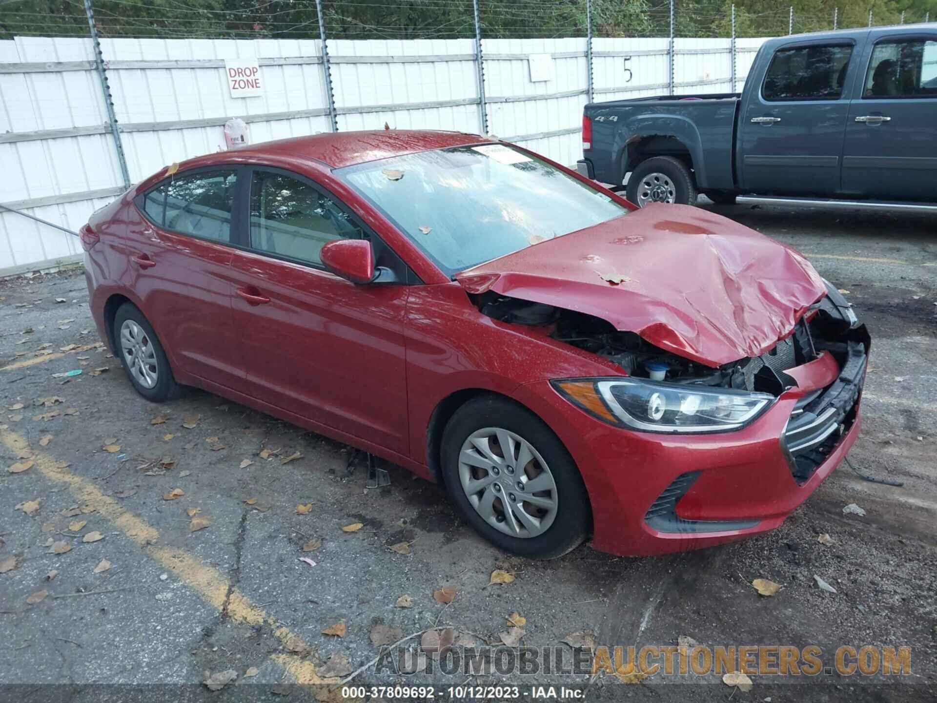 5NPD74LF5JH300674 HYUNDAI ELANTRA 2018