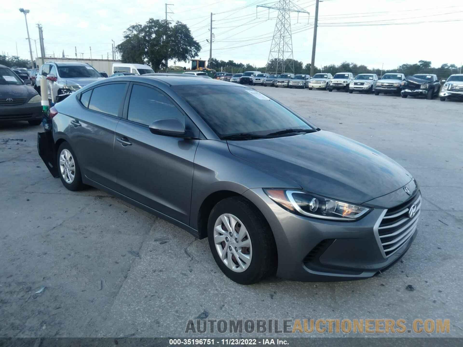 5NPD74LF5JH349843 HYUNDAI ELANTRA 2018