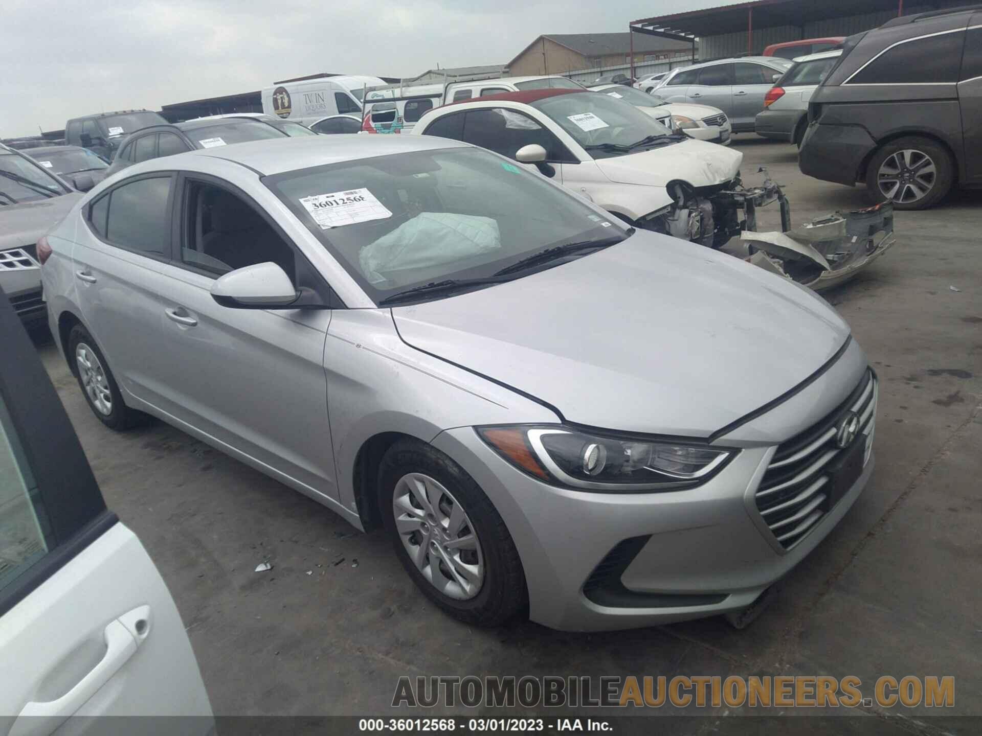 5NPD74LF5JH350328 HYUNDAI ELANTRA 2018