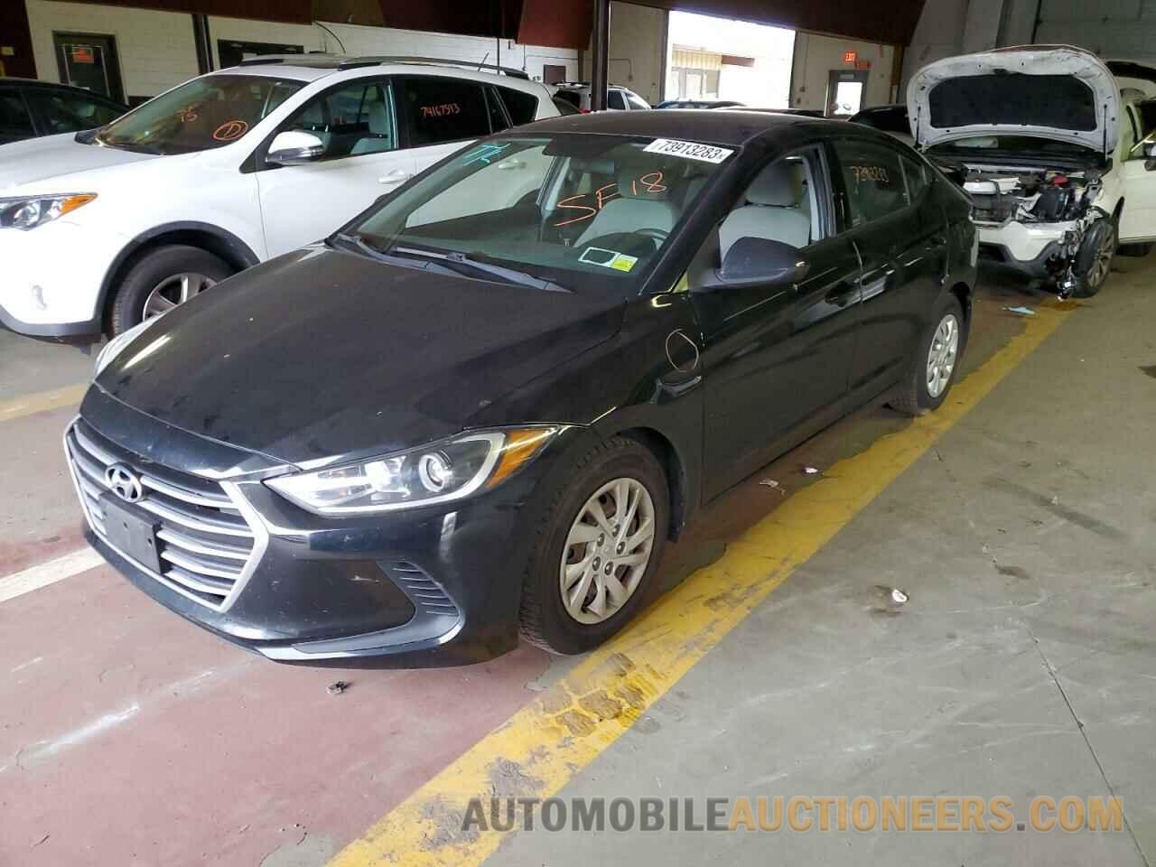 5NPD74LF5JH376332 HYUNDAI ELANTRA 2018