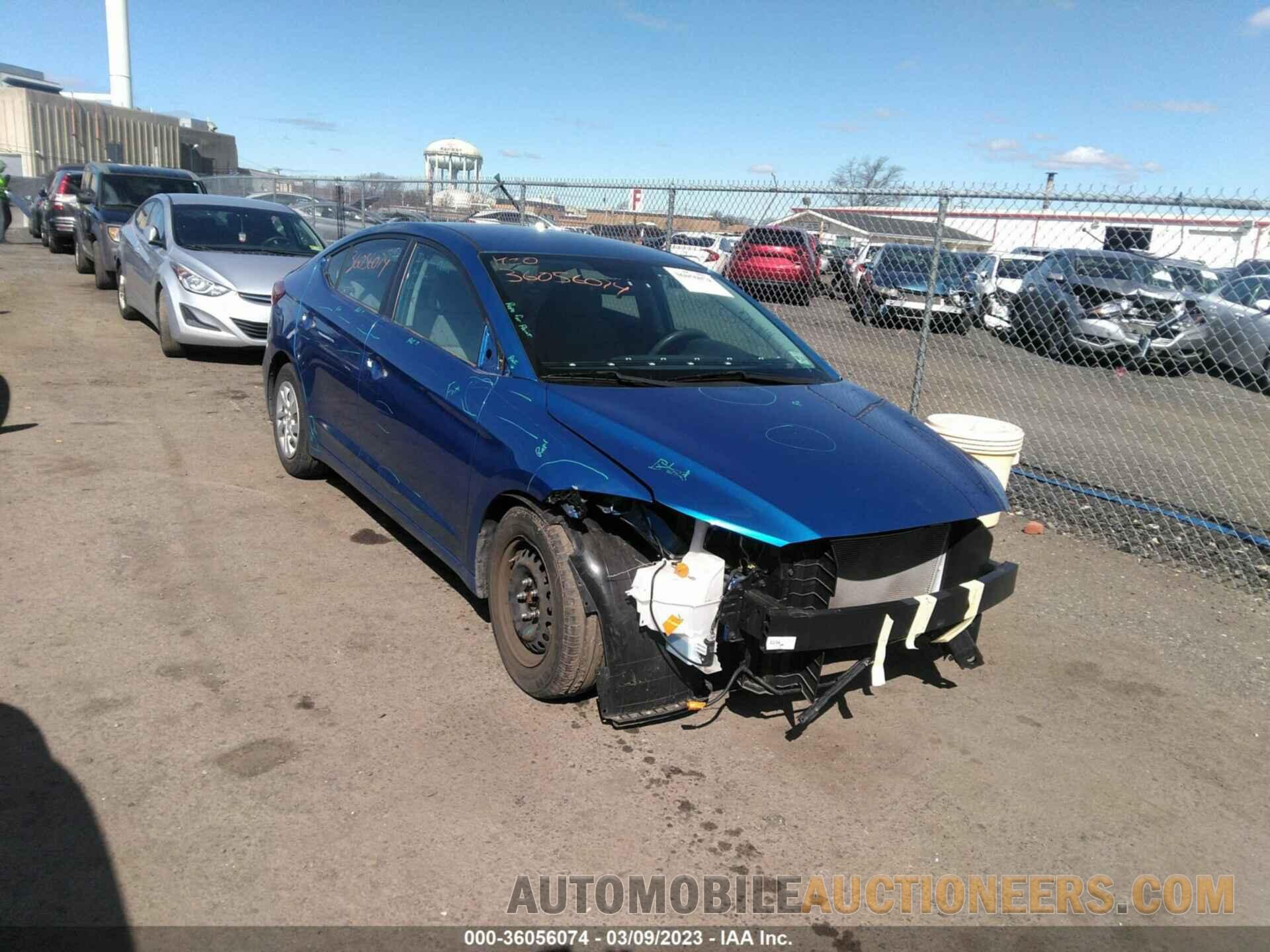 5NPD74LF5JH377108 HYUNDAI ELANTRA 2018