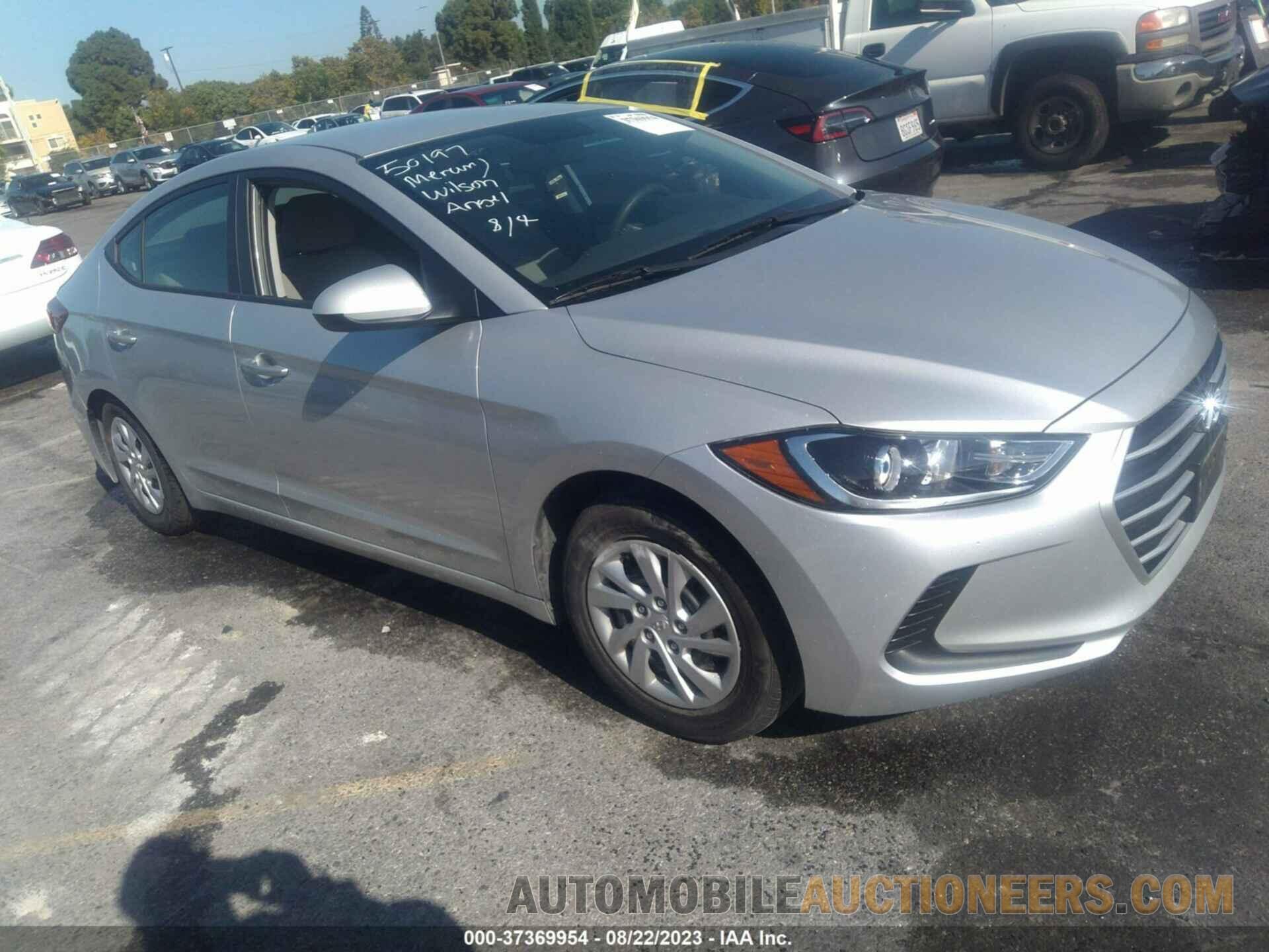 5NPD74LF5JH395401 HYUNDAI ELANTRA 2018