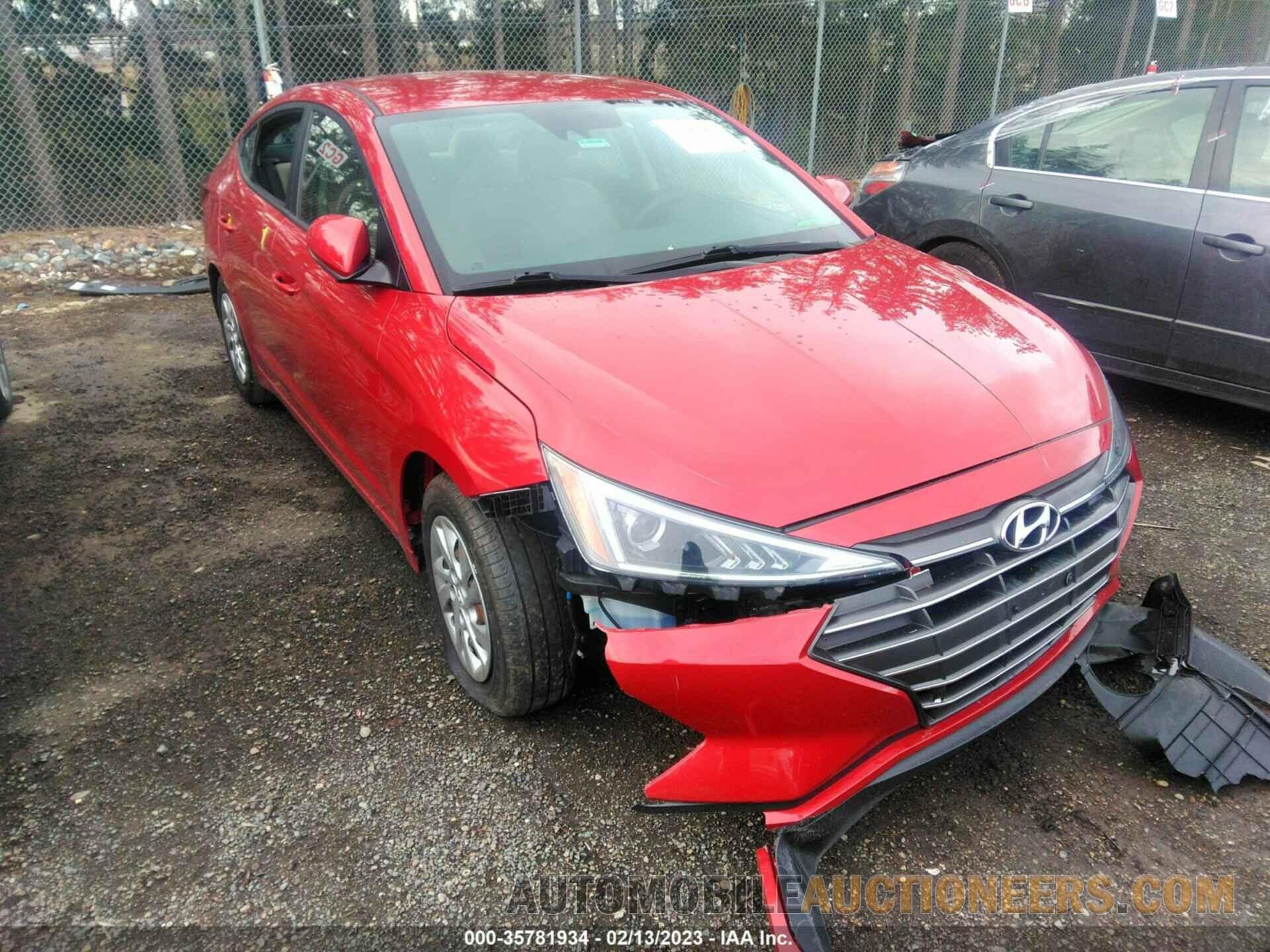 5NPD74LF5LH498773 HYUNDAI ELANTRA 2020