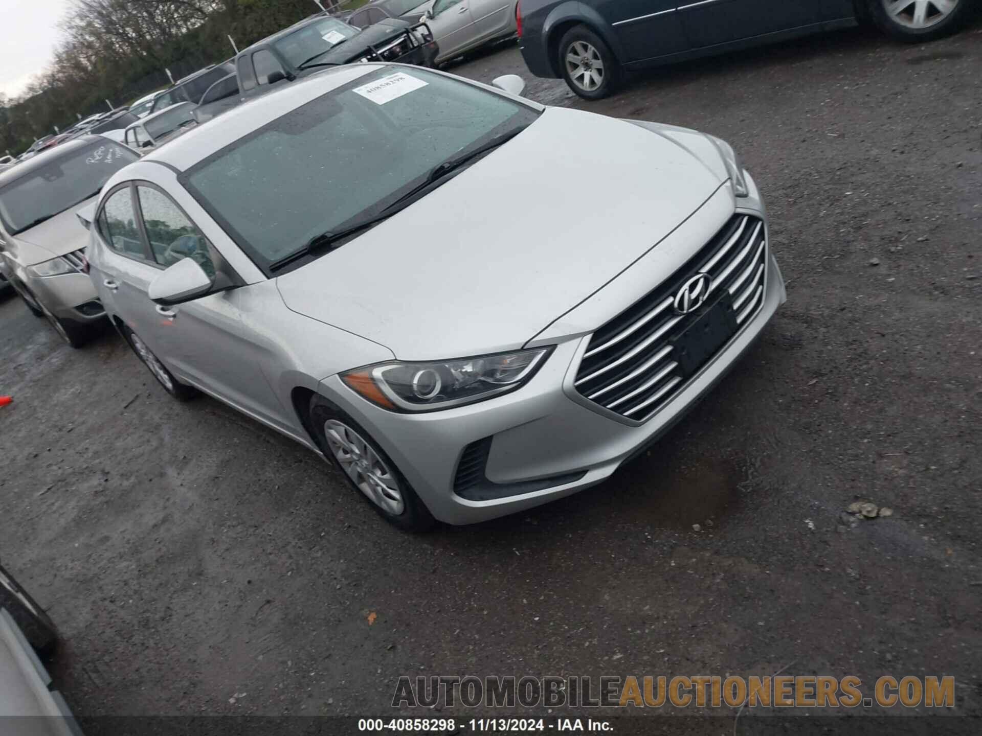 5NPD74LF6HH127256 HYUNDAI ELANTRA 2017