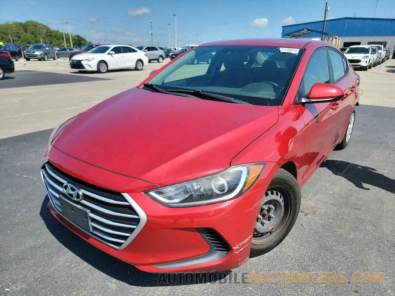 5NPD74LF6HH208323 Hyundai Elantra 2017