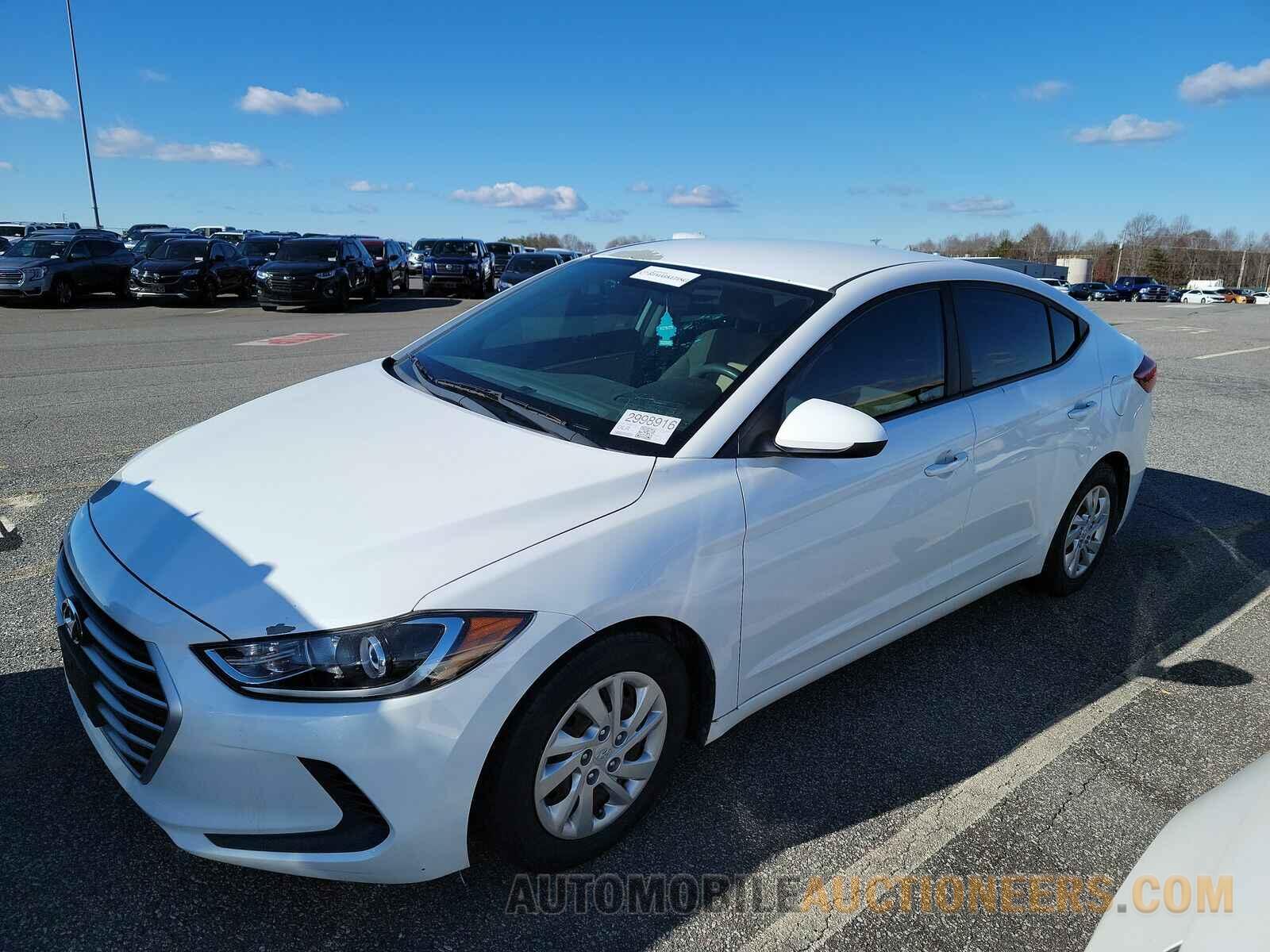 5NPD74LF6JH231316 Hyundai Elantra SE 2018