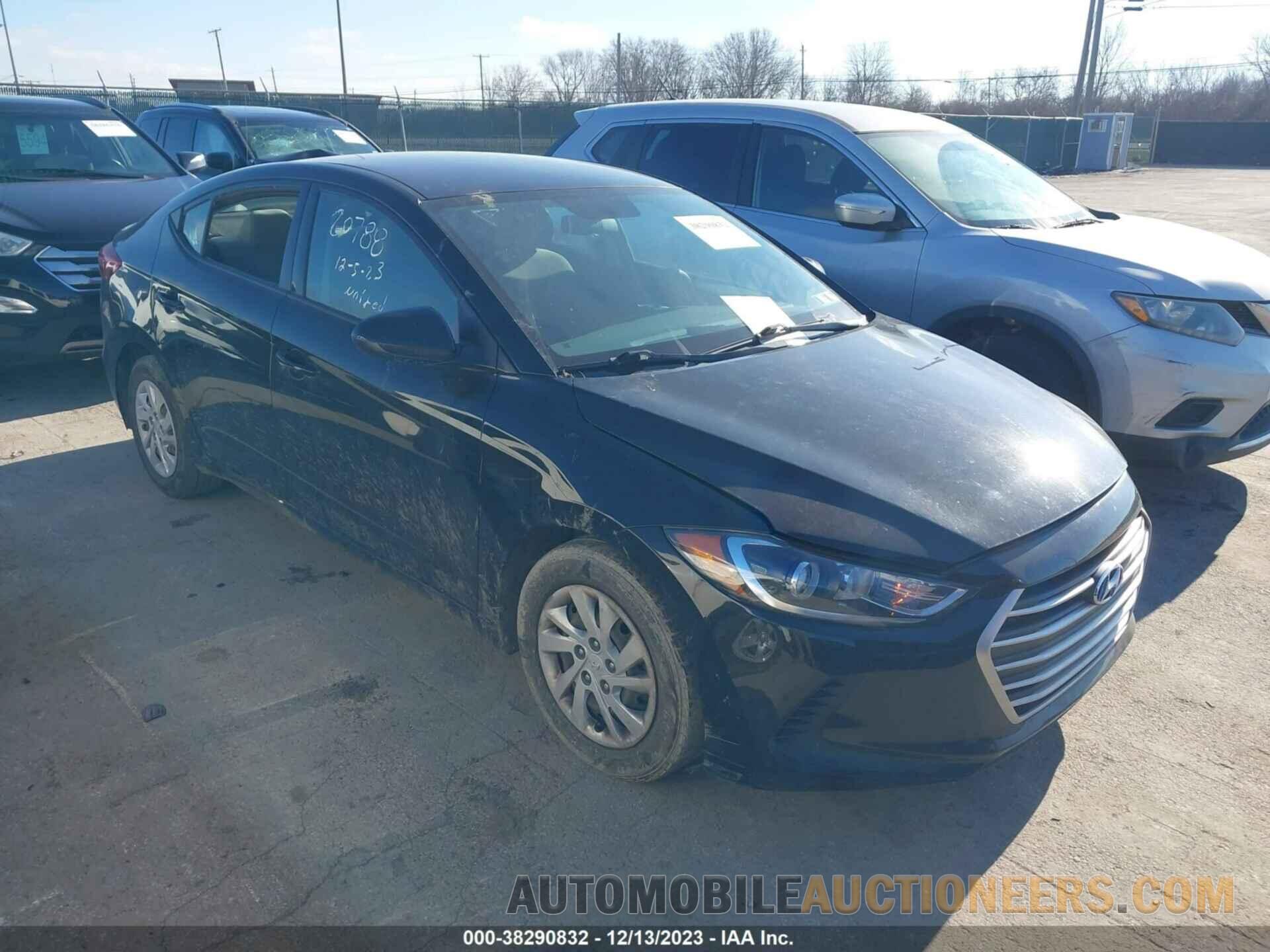 5NPD74LF6JH290155 HYUNDAI ELANTRA 2018