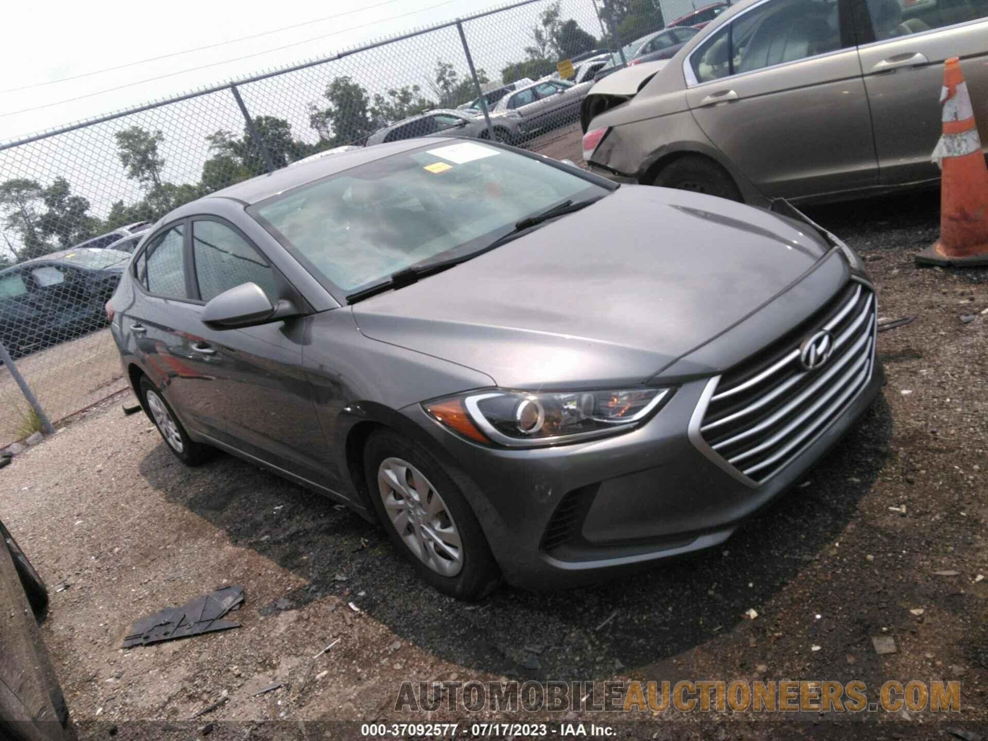 5NPD74LF6JH293508 HYUNDAI ELANTRA 2018