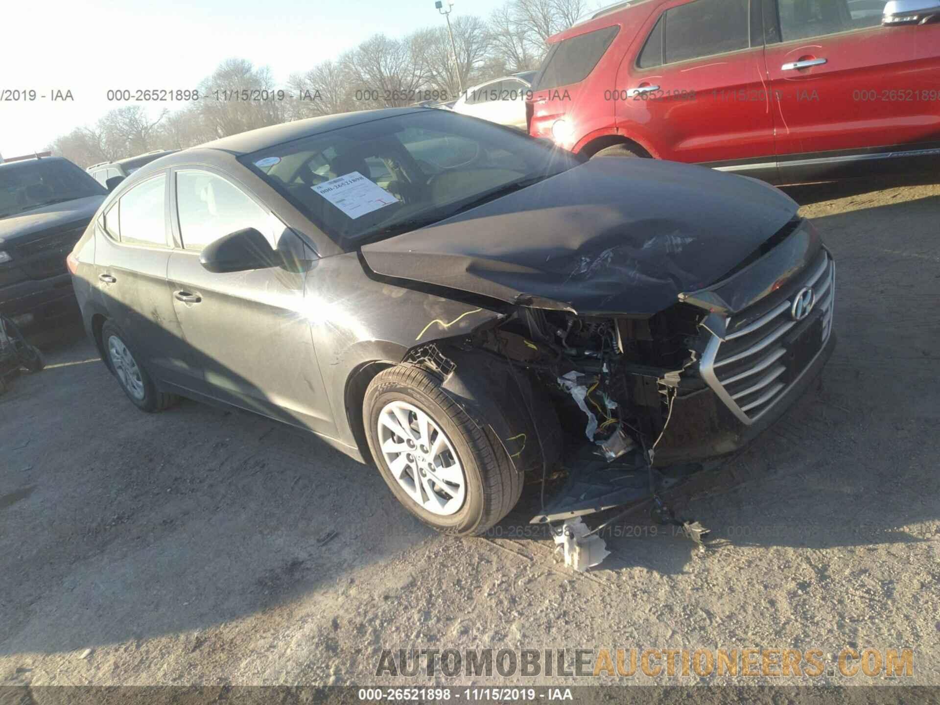 5NPD74LF6JH332355 HYUNDAI ELANTRA 2018