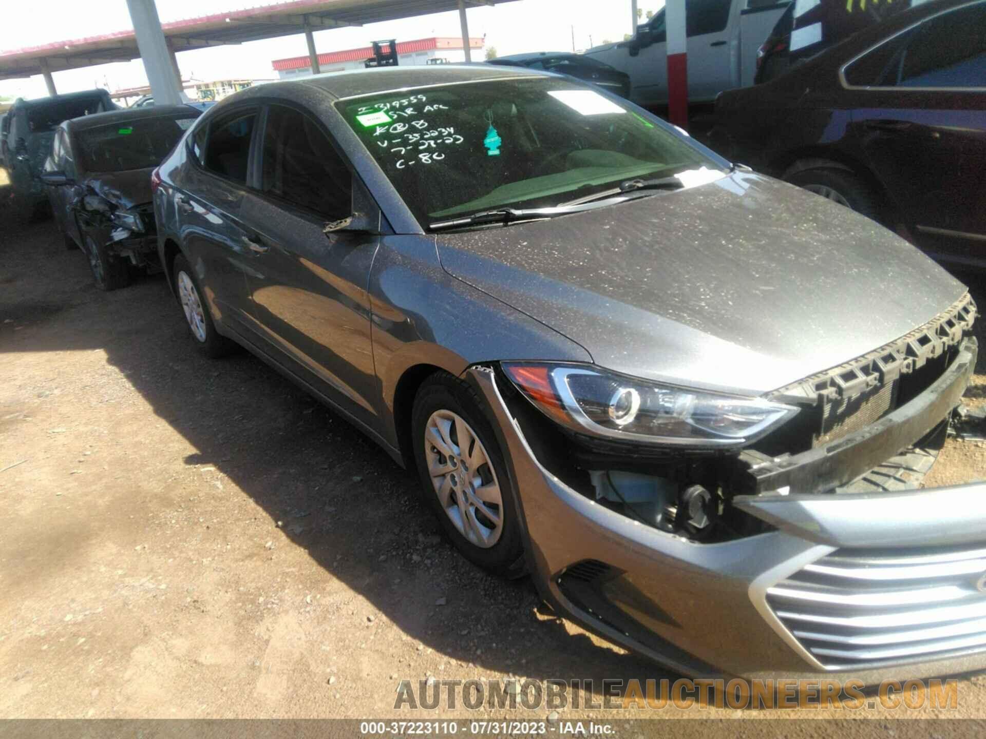 5NPD74LF6JH352234 HYUNDAI ELANTRA 2018