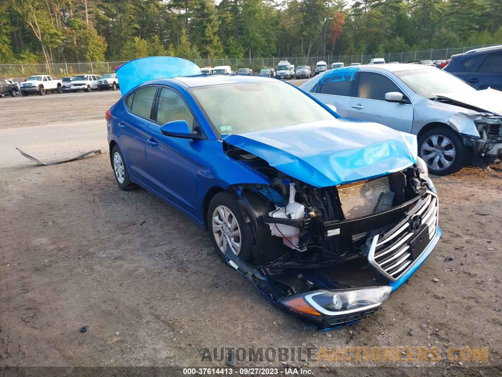 5NPD74LF6JH373861 HYUNDAI ELANTRA 2018