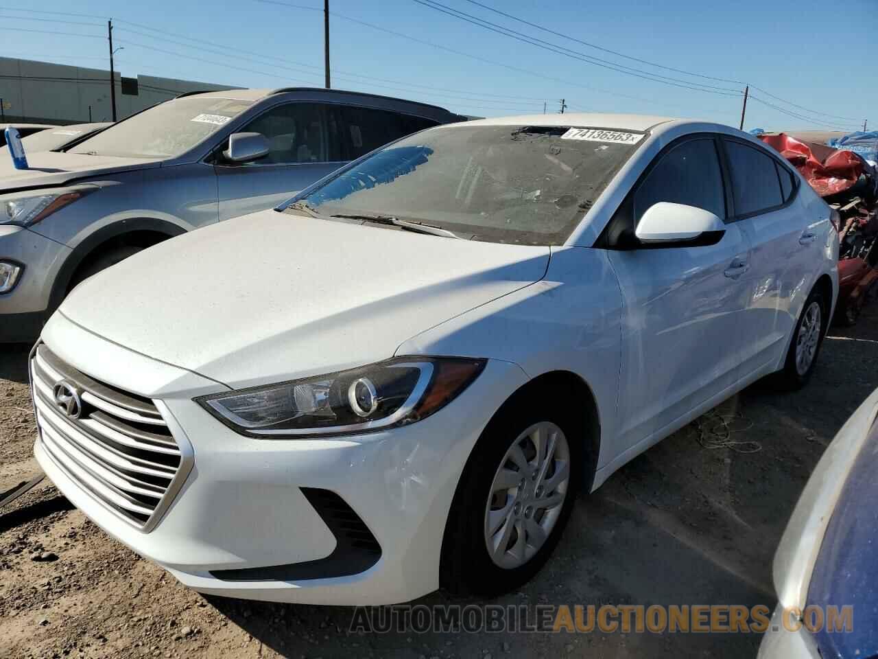 5NPD74LF6JH382771 HYUNDAI ELANTRA 2018