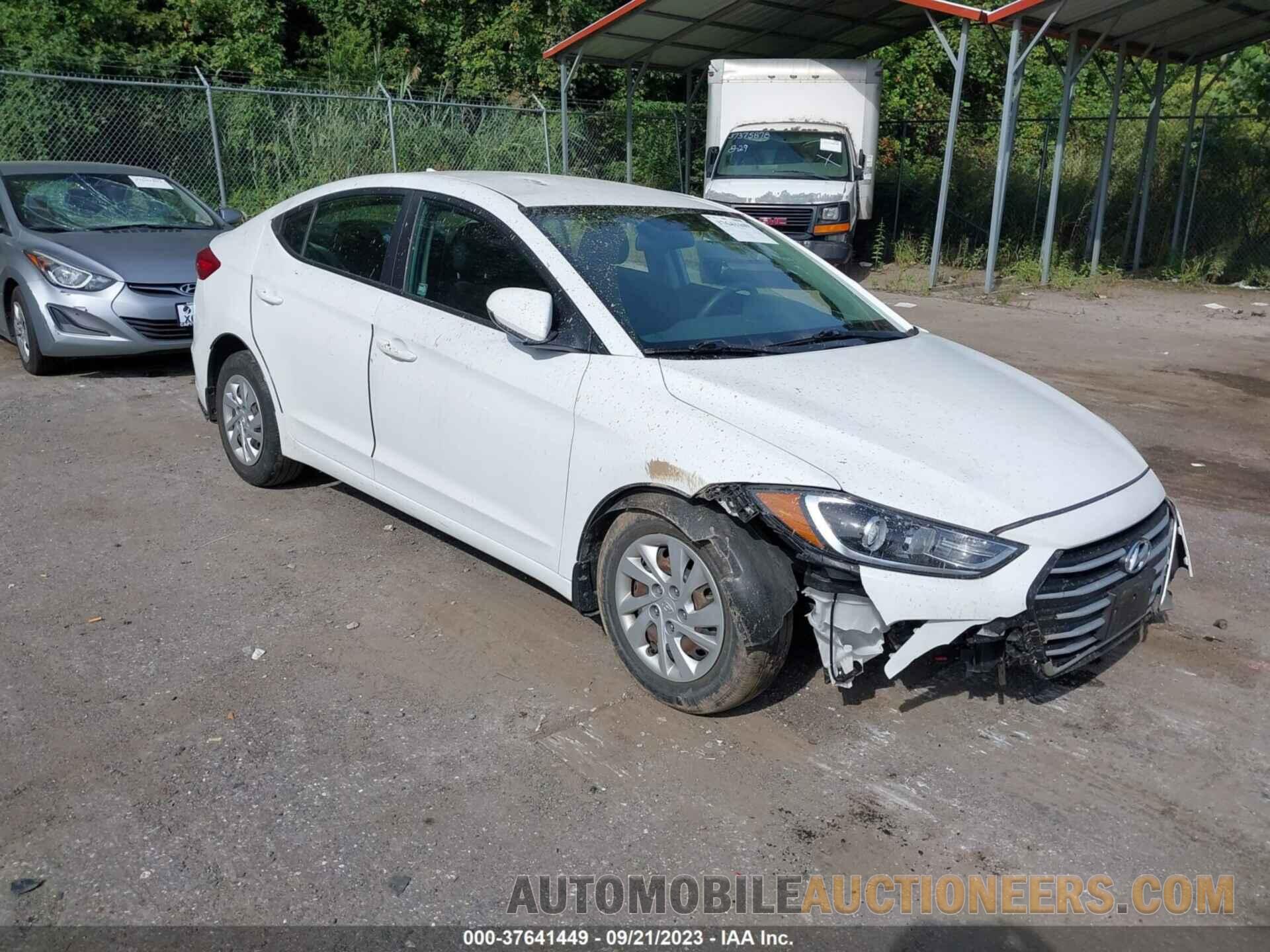 5NPD74LF6JH389218 HYUNDAI ELANTRA 2018