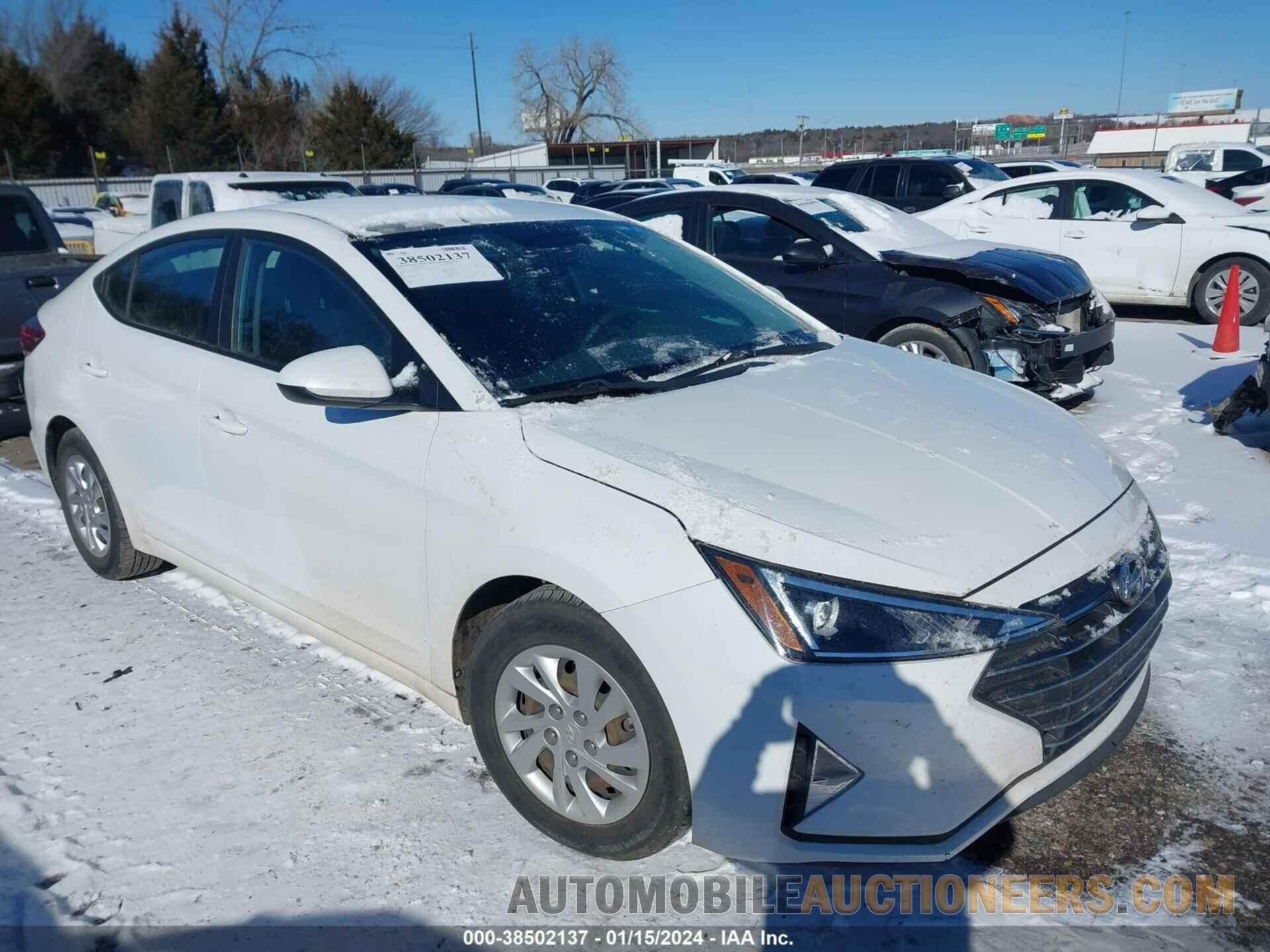 5NPD74LF6KH438581 HYUNDAI ELANTRA 2019