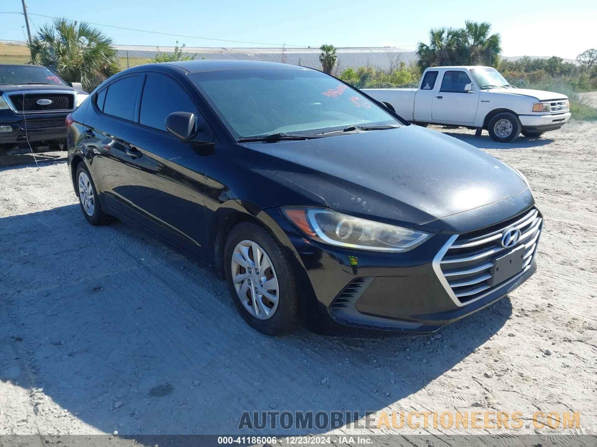 5NPD74LF7HH100194 HYUNDAI ELANTRA 2017