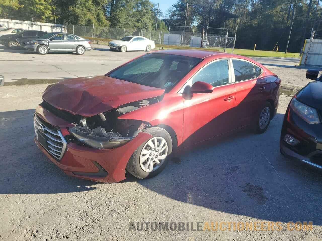 5NPD74LF7HH101605 HYUNDAI ELANTRA 2017