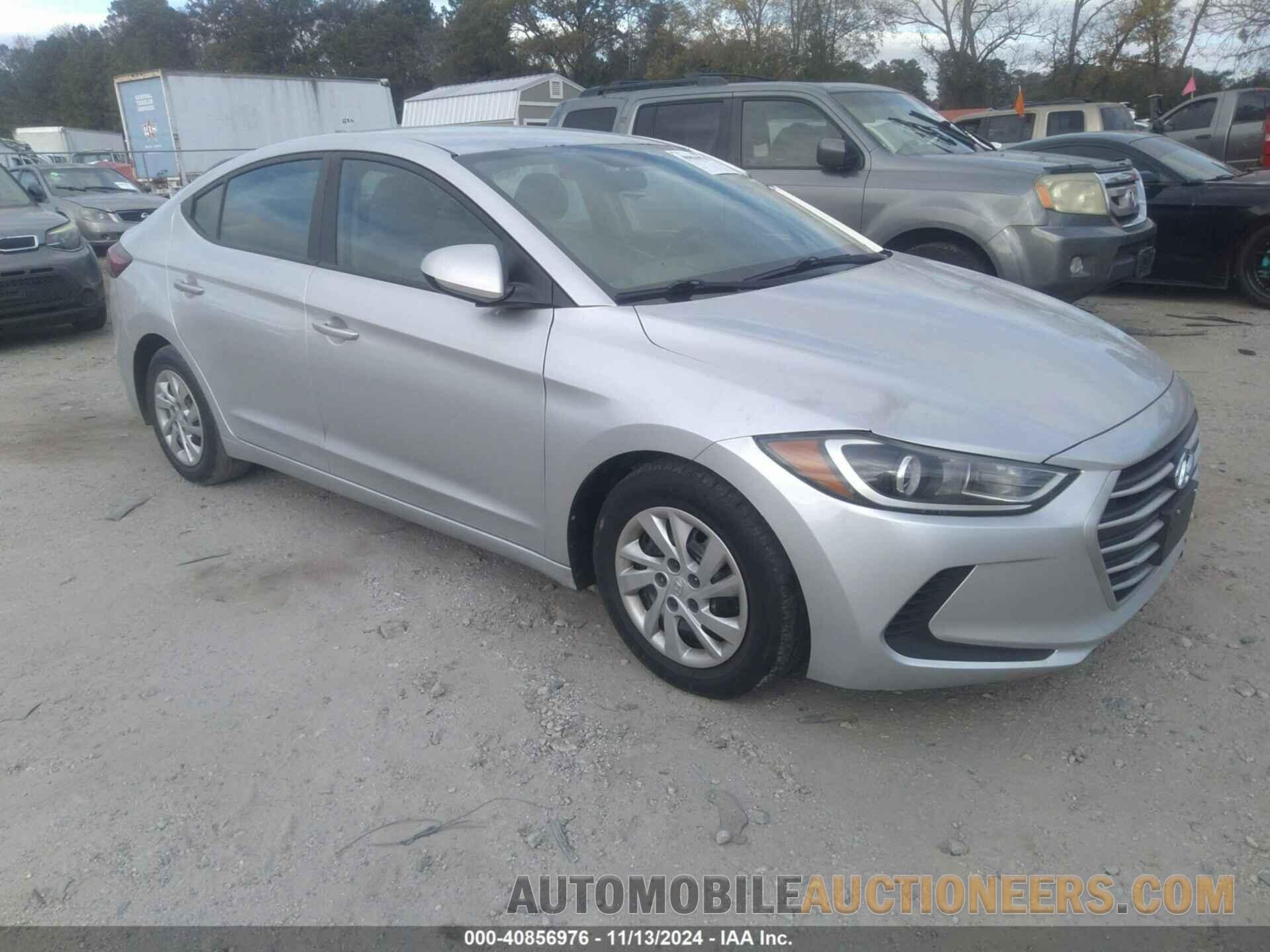 5NPD74LF7HH163215 HYUNDAI ELANTRA 2017