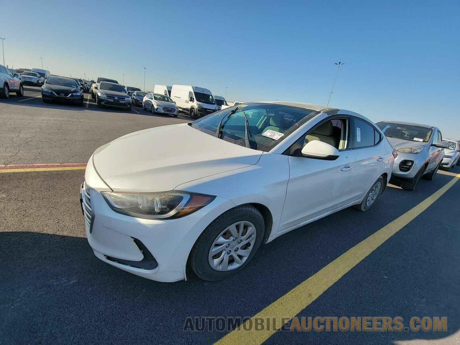 5NPD74LF7HH172075 Hyundai Elantra SE 2017