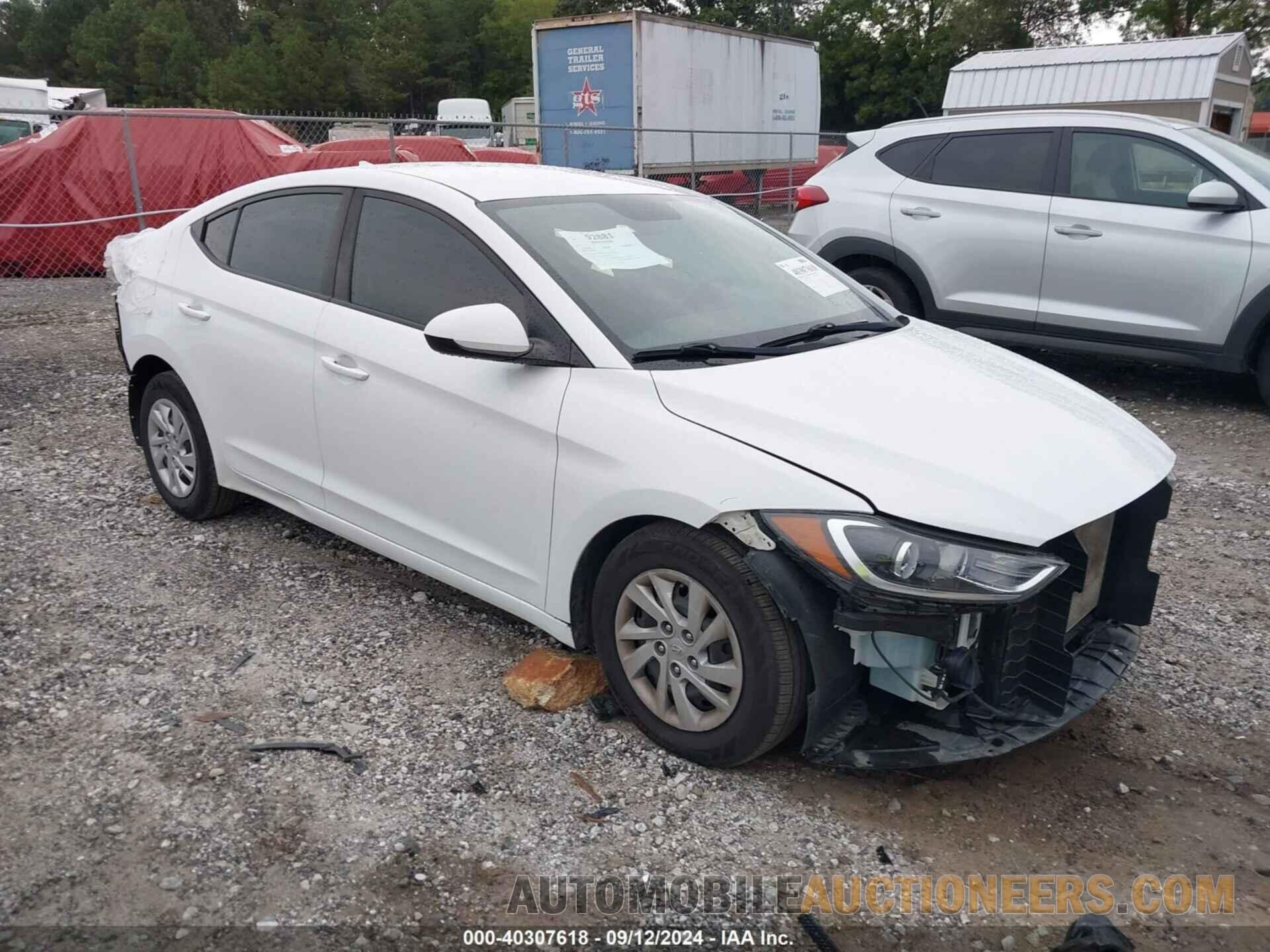 5NPD74LF7HH195212 HYUNDAI ELANTRA 2017