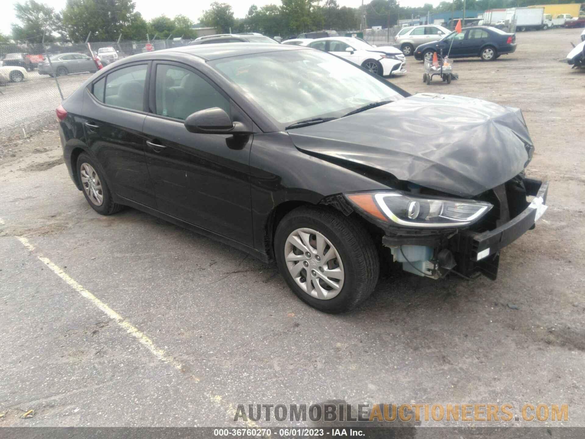 5NPD74LF7JH222236 HYUNDAI ELANTRA 2018