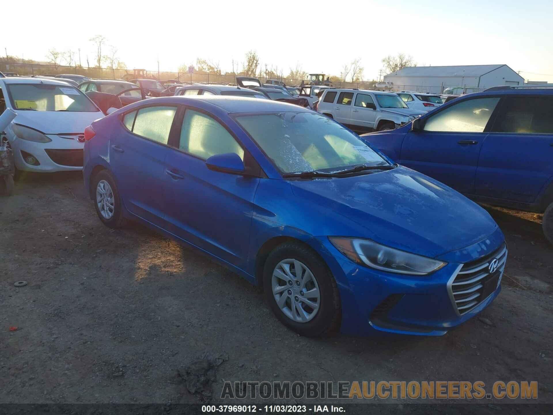 5NPD74LF7JH231907 HYUNDAI ELANTRA 2018