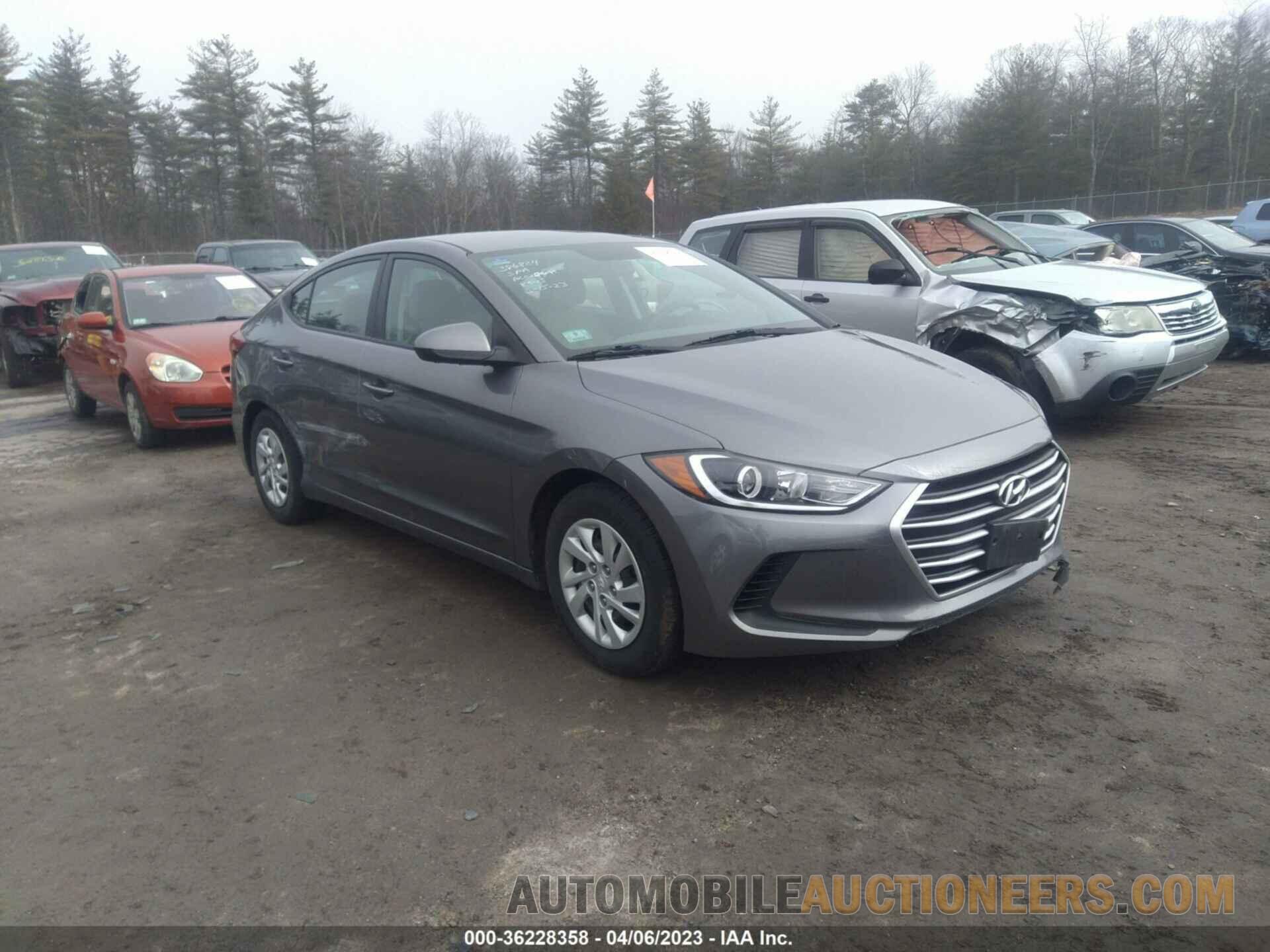 5NPD74LF7JH257245 HYUNDAI ELANTRA 2018