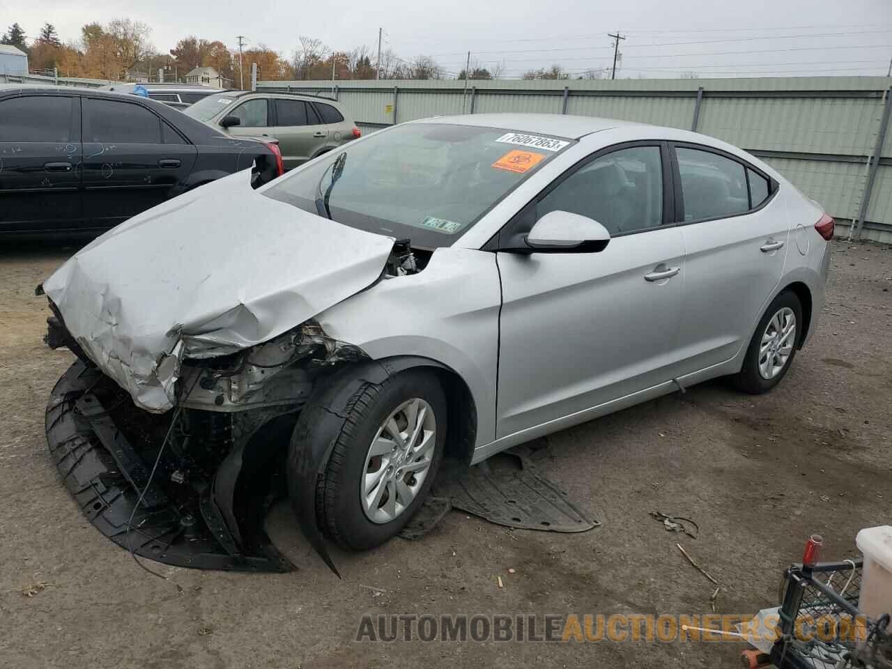 5NPD74LF7JH261280 HYUNDAI ELANTRA 2018