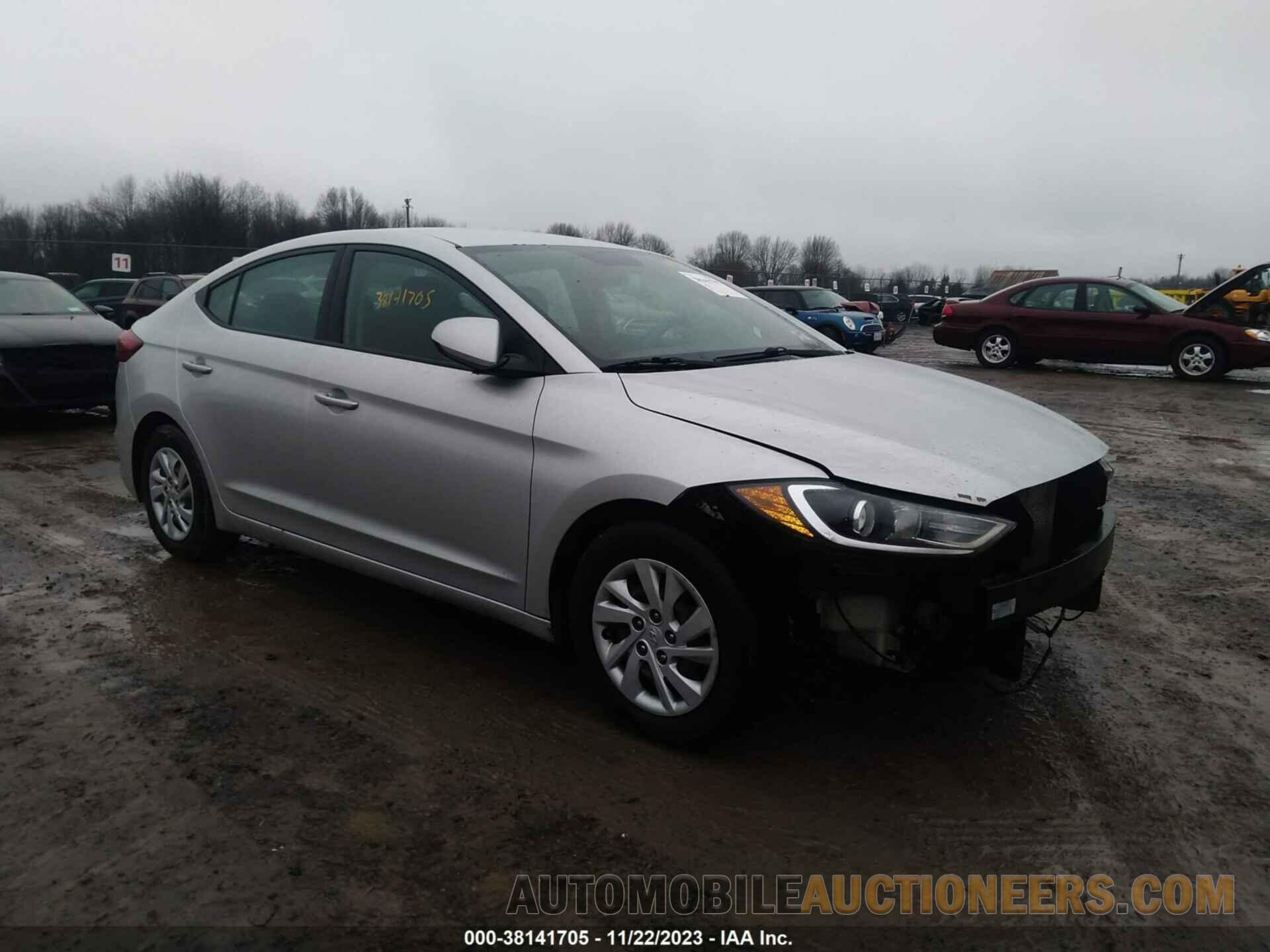 5NPD74LF7JH262929 HYUNDAI ELANTRA 2018