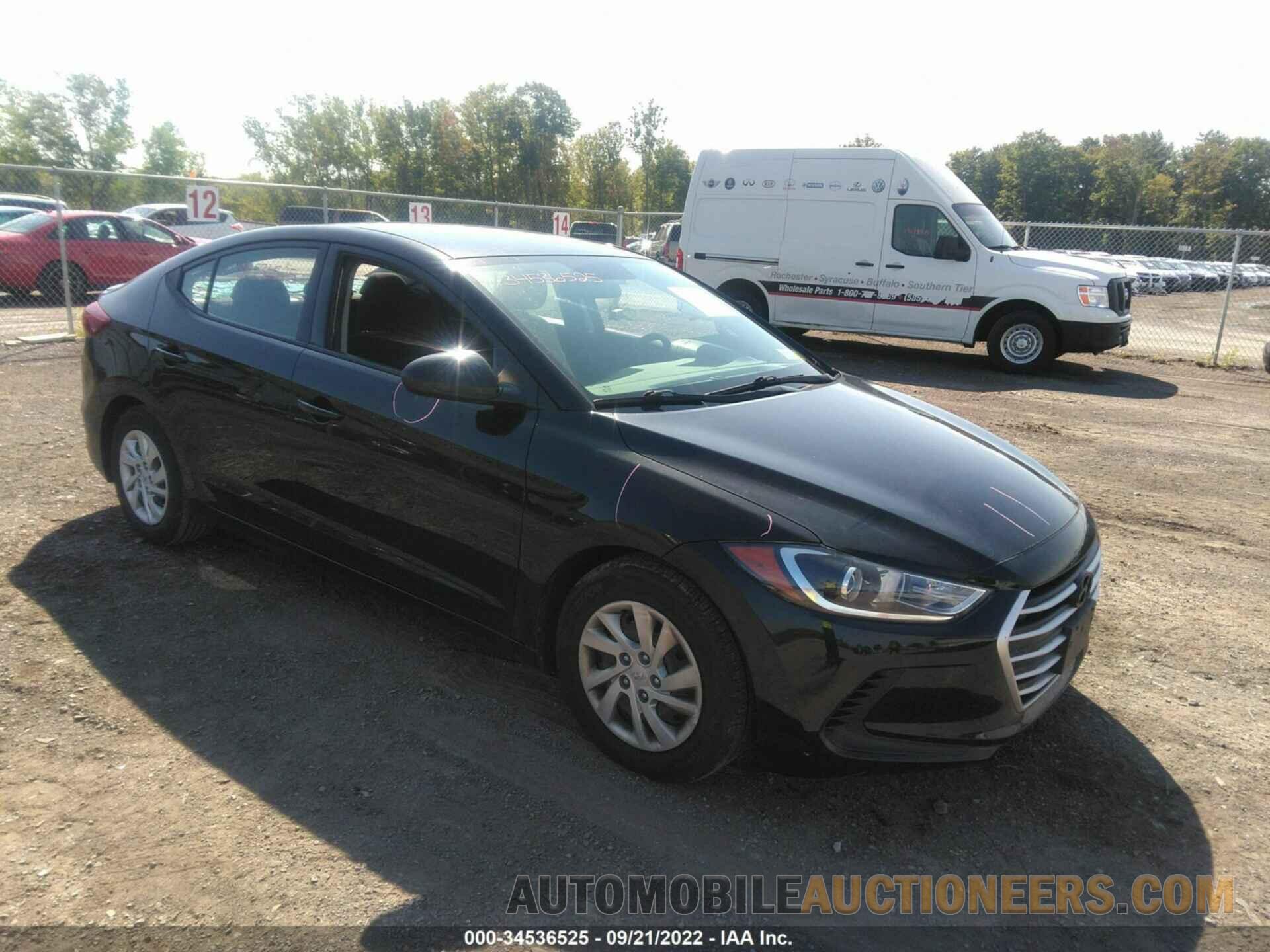 5NPD74LF7JH263322 HYUNDAI ELANTRA 2018